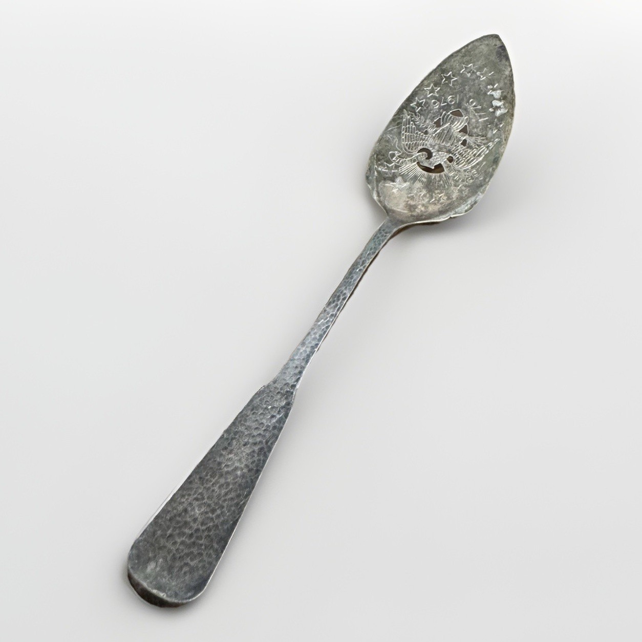1881 Rogers Oneida Silverplate Pie Server Eagle 1776 1976 Bicentennial