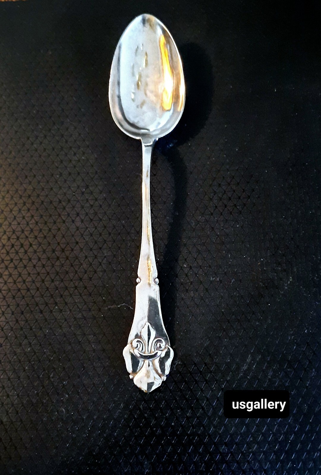 ANTIQUE Danisch H. Thomsen Silver Soupspoon 21.3 cm, 8 1/2 in
