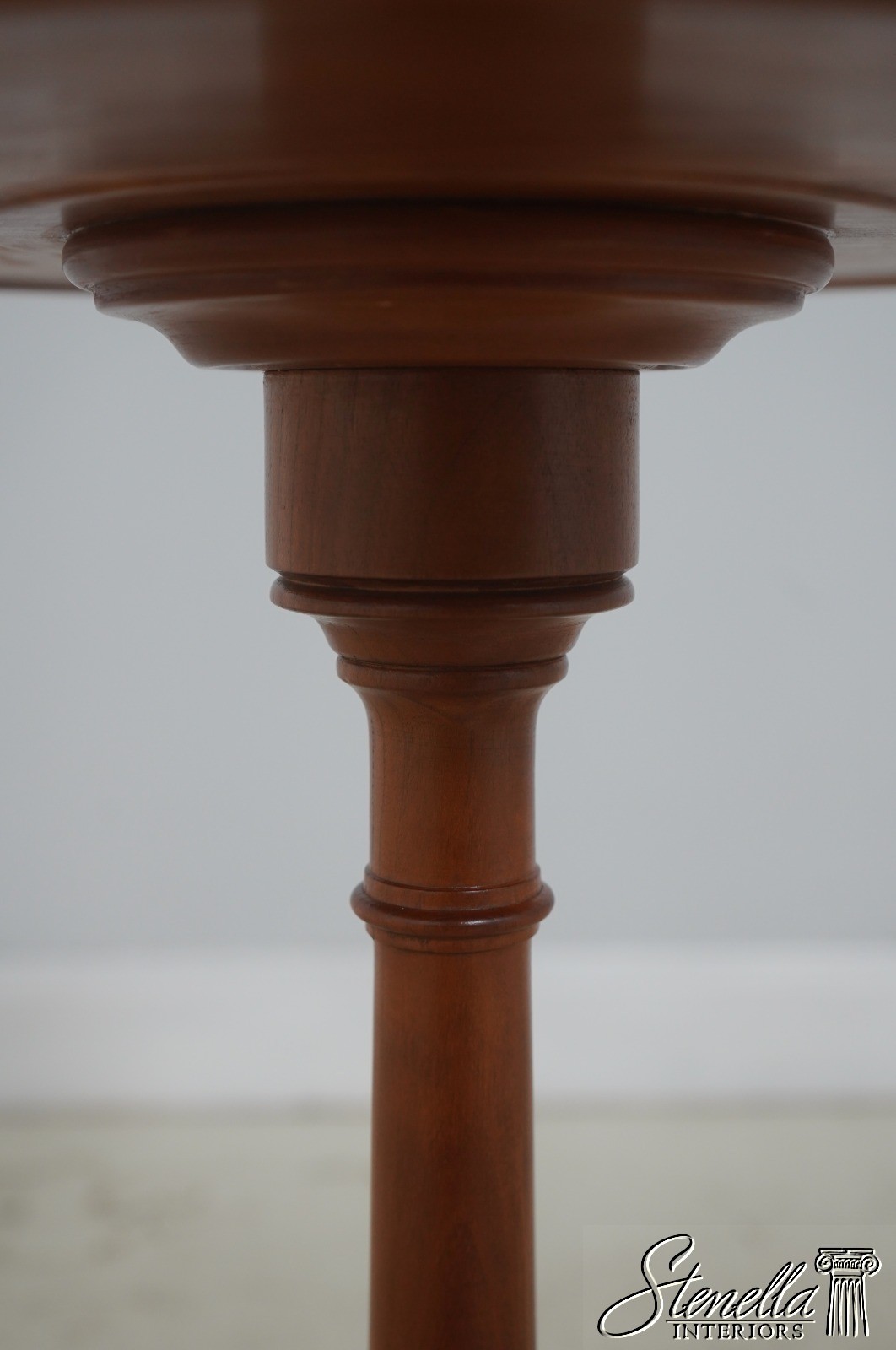 72911: Bench Made Solid Cherry Candle Stand Occasional Table