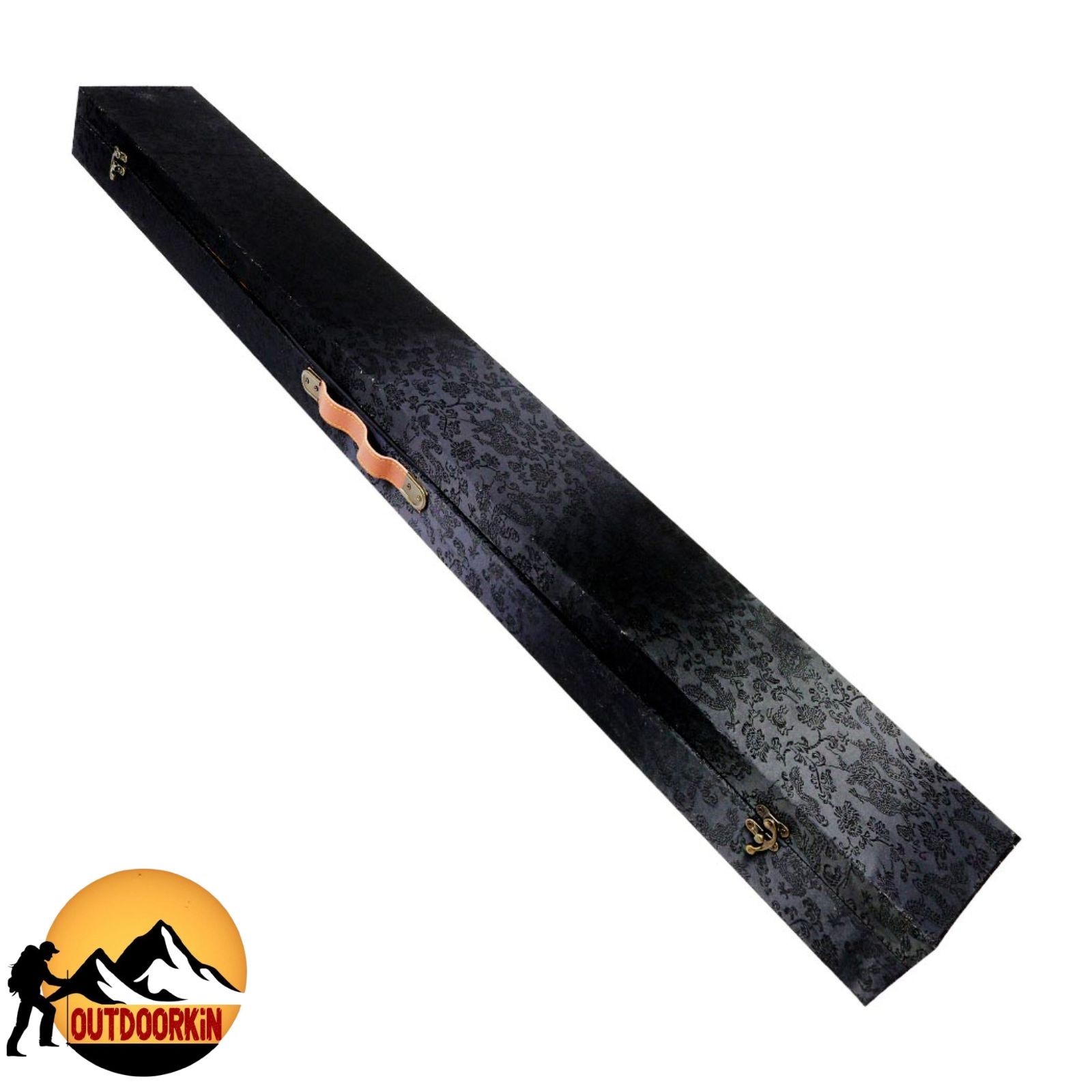 41″ Real BATTLE READY Handmade Gold DAMASCUS STEEL Japanese Samurai Katana Sword