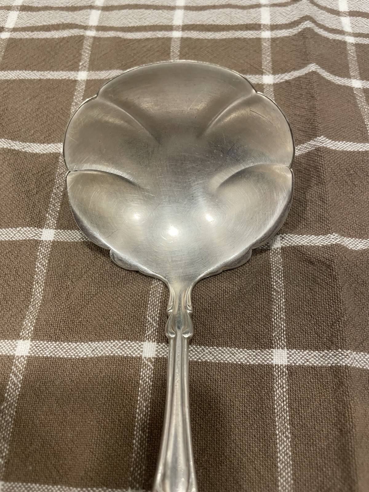 Oneida Community Silverplate Modern Baroque Pattern Gravy Ladle