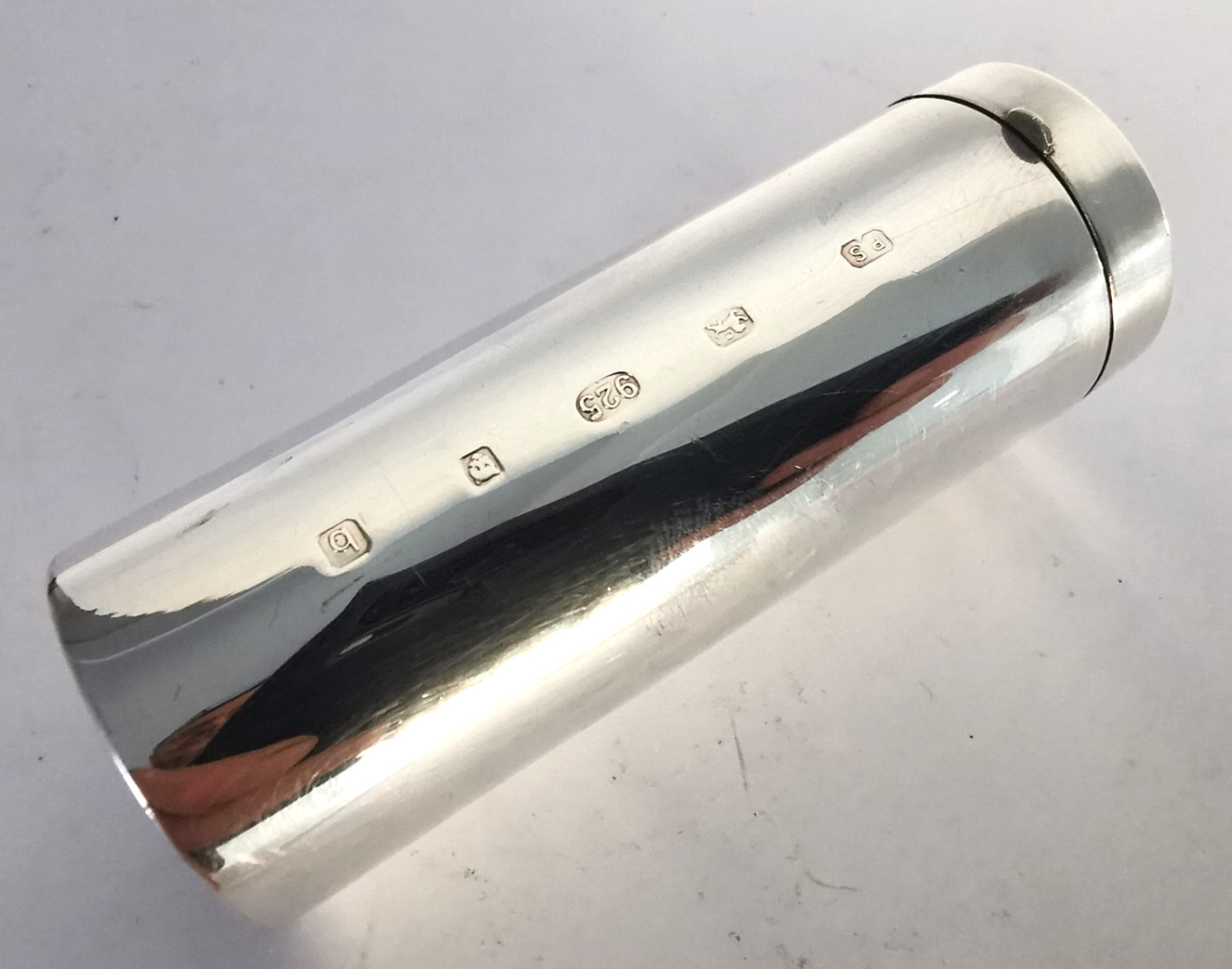 Fine Vintage Solid Silver Shaving Brush – London 2001