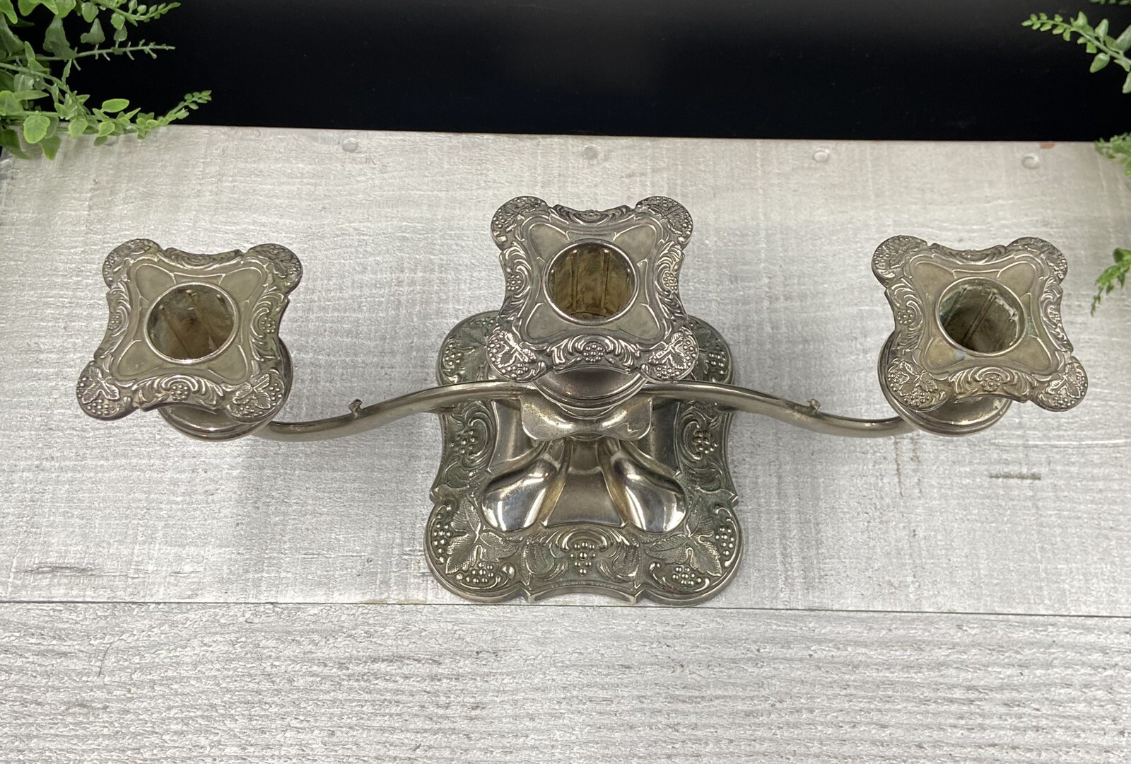 GRENADIER England Silverplate Interchangeable CANDELABRA 6 Piece Set