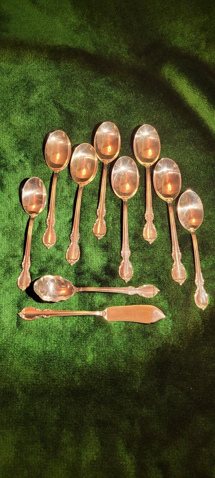 International 1847 Roger’s Reflection Silver-plated 6 Soup Spoons Plus Extra