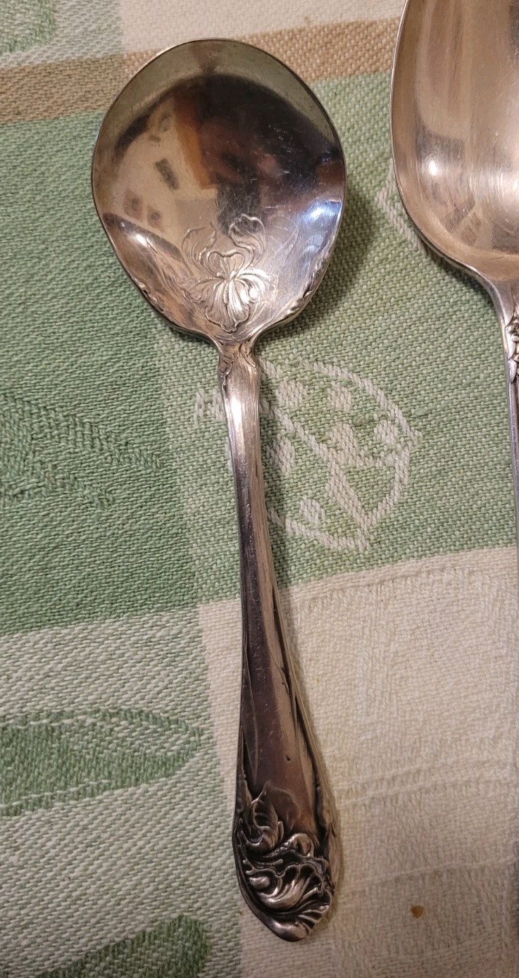 Spoons: Community Silver Triple Plus sugar & Roger’s XII Overlaid I. S. Table