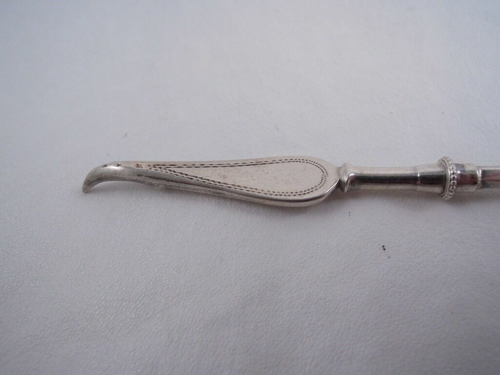 GEORGE SHARP BALL END STERLING NUT PICK BRITE CUT GORGEOUS 3D MULTIPLE AVAILABLE