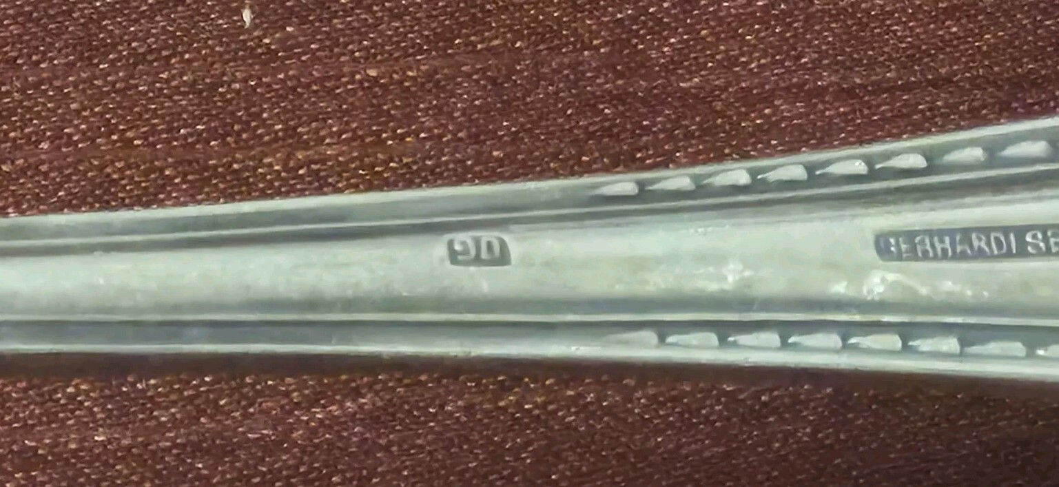 German Gerhardi Selecta 90 Silver Plate Ladle