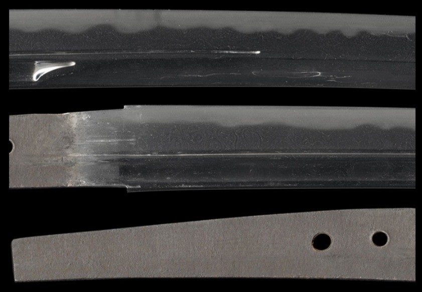 KATANA 刀 “ Mumei ” 無銘平鎮教 Japanese Real Sword 68.7cm Shirasaya Koshirae Muromachi