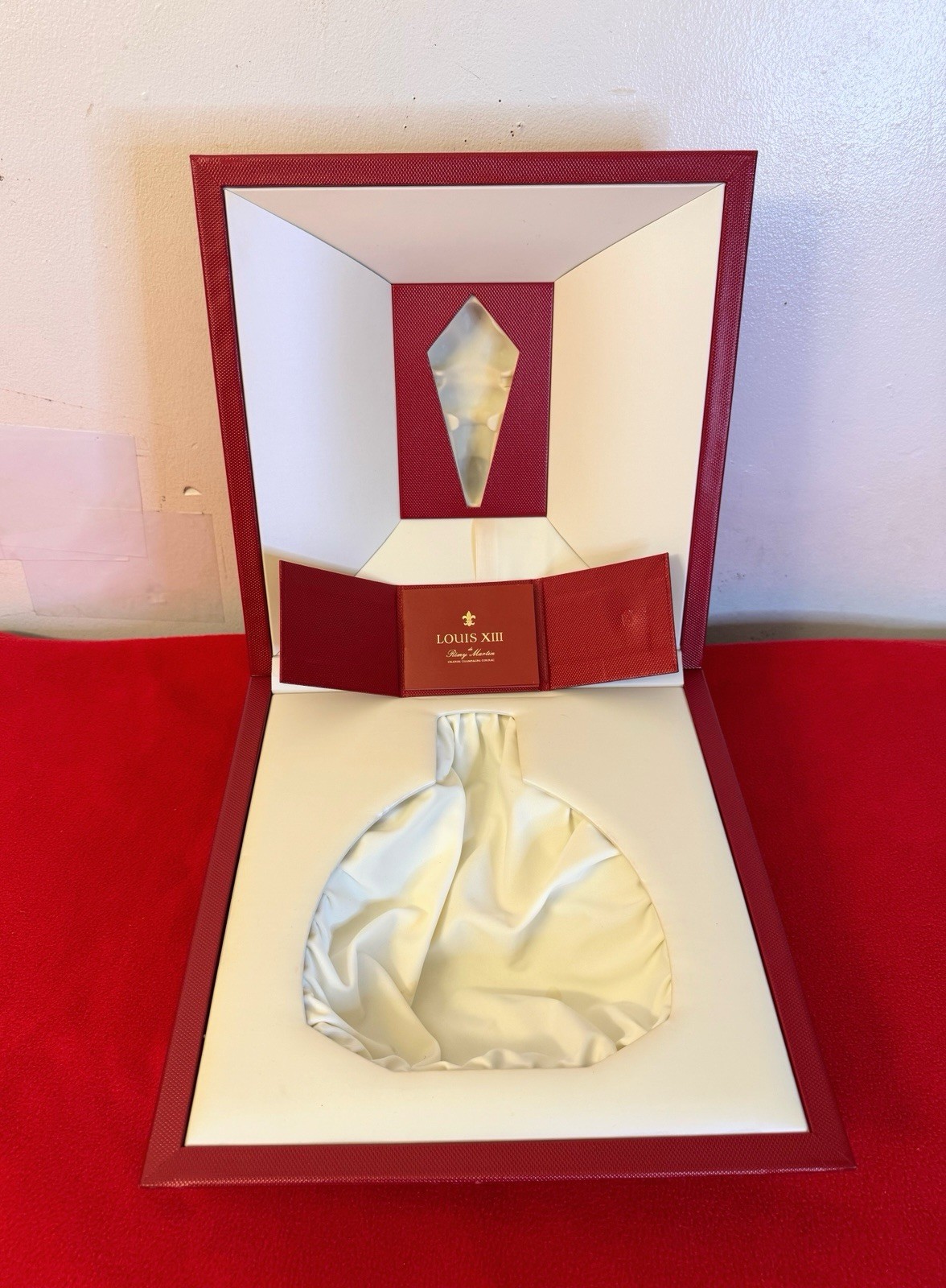 Remy Martin Louis XIII Baccarat Crystal (Red Case Only) No Bottle