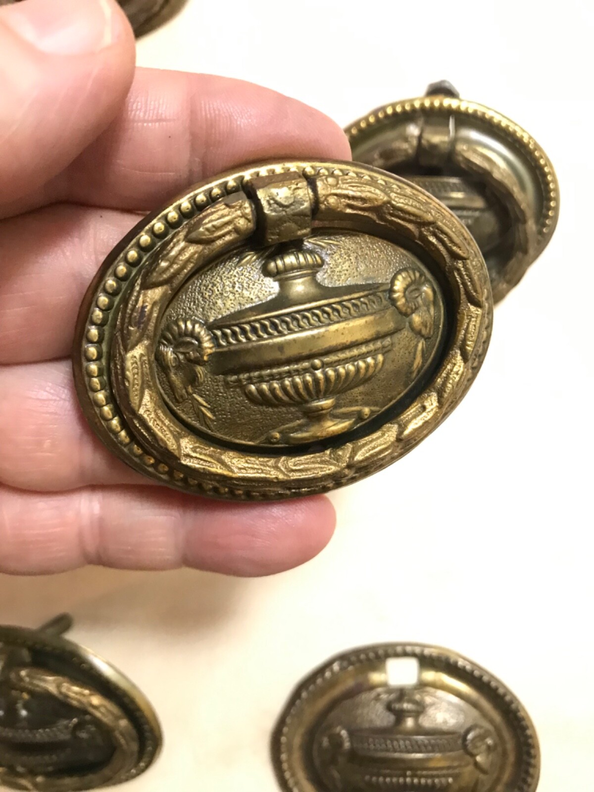 HEPPLEWHITE FRENCH 18th 19TH CENTURY Period Style BEAUTIFUL PULLS Per Pull