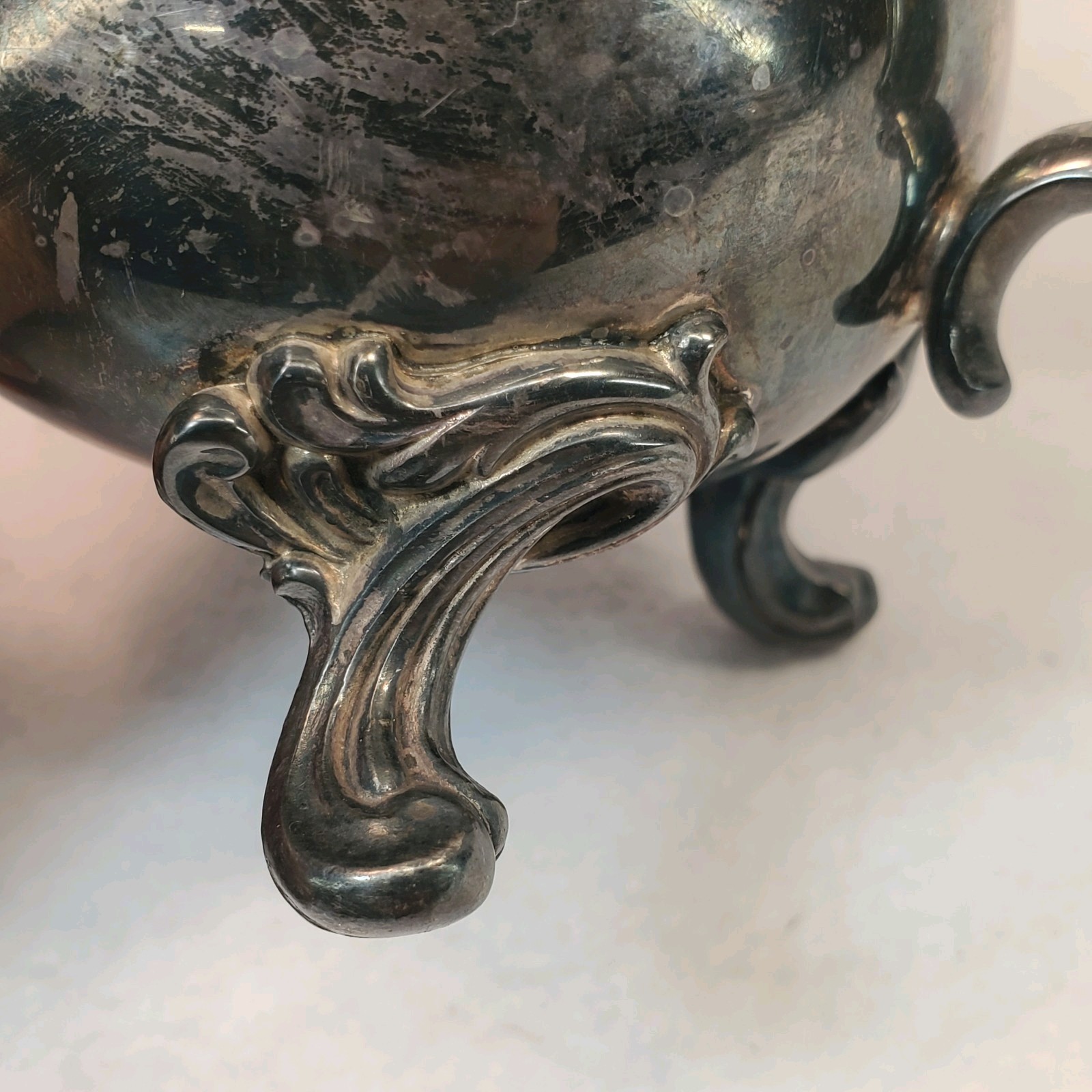Webster Wilcox International Silver Plate Joanne Pitcher Creamer 7204 Vintage