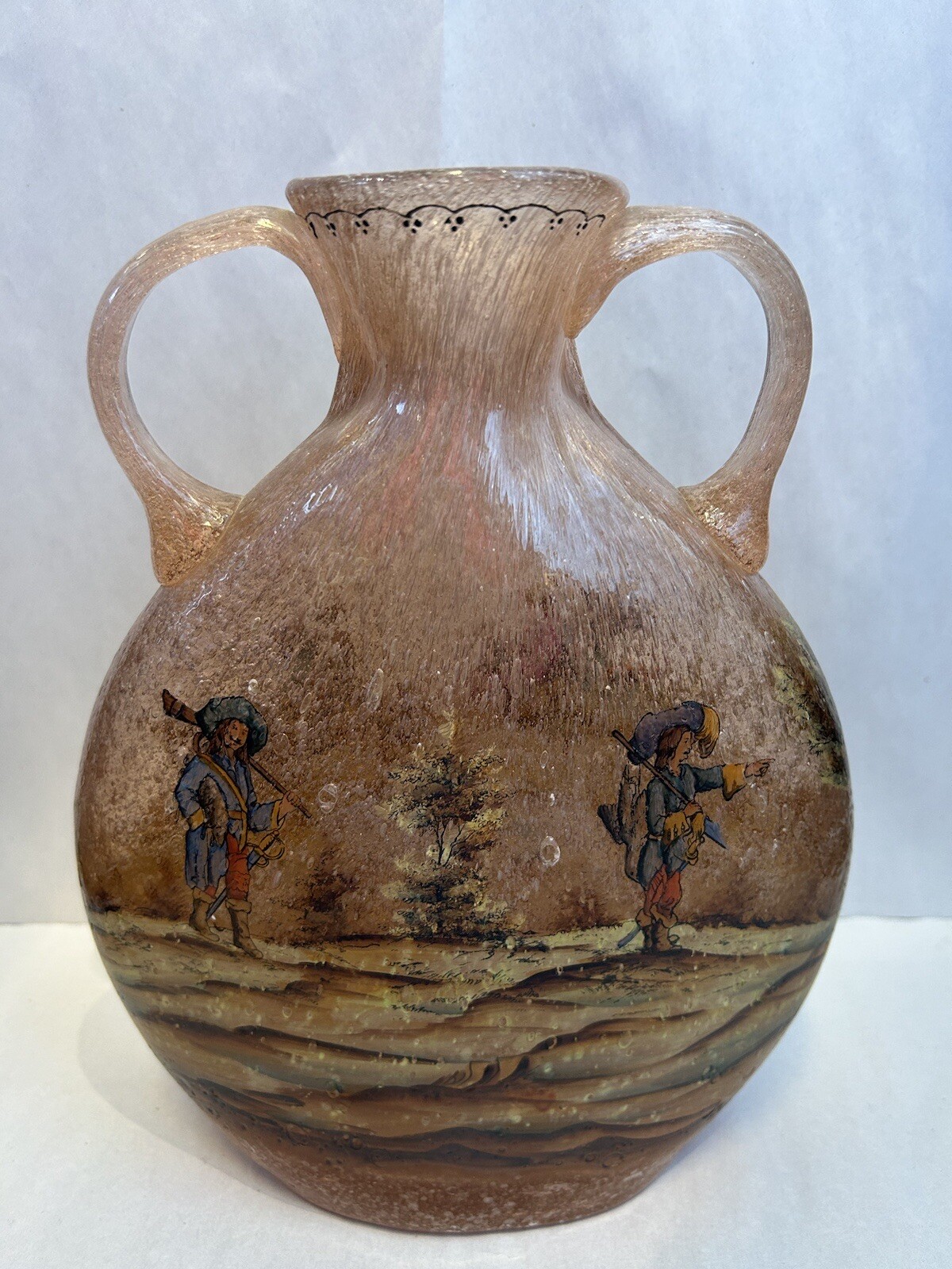 Early 20th Century French Hand Blown Art Glass
