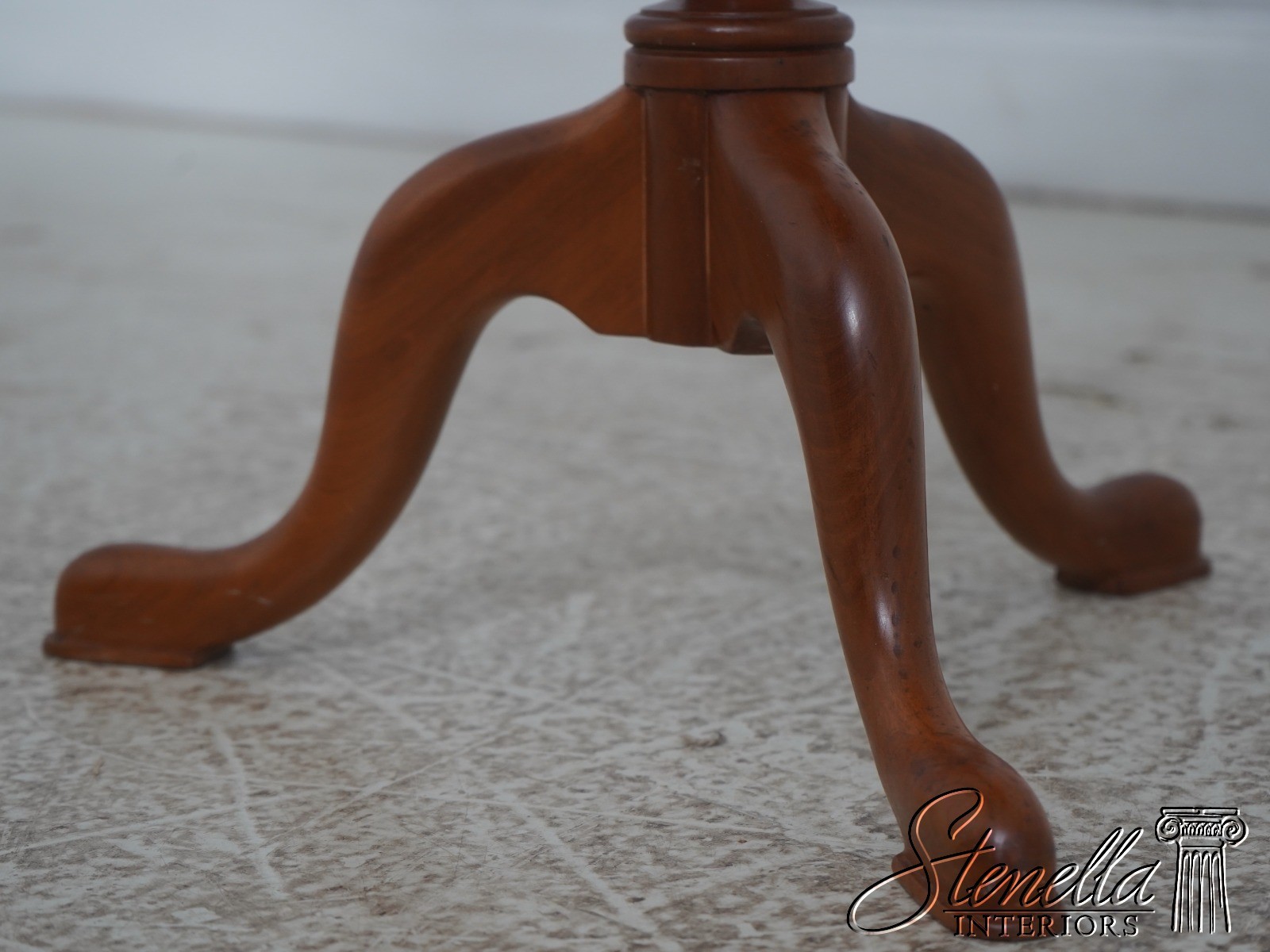 72911: Bench Made Solid Cherry Candle Stand Occasional Table