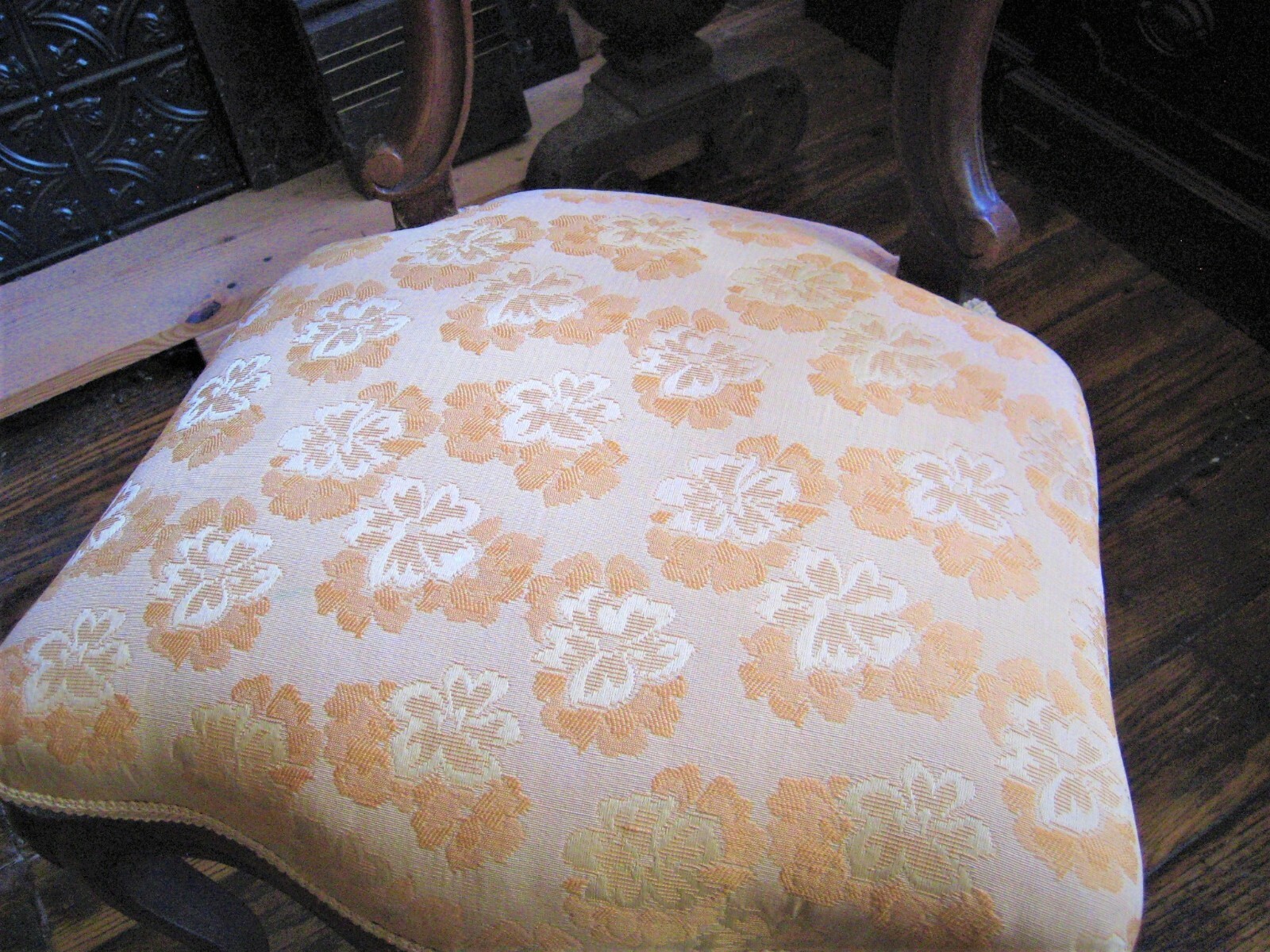 Victorian Rococo Balloon Back Parlor Chair Circa 1865