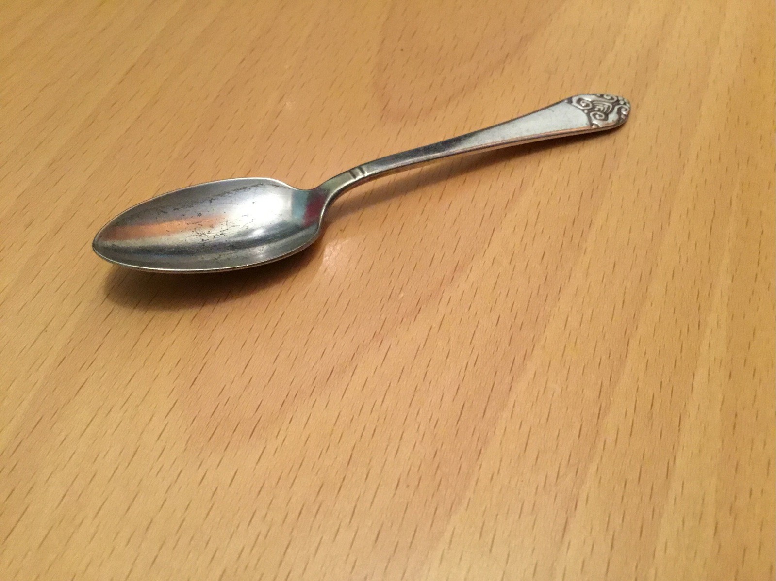 VINTAGE WALDORF ASTORIA HOTEL SILVERPLATED DEMITASSE COFFEE SPOON