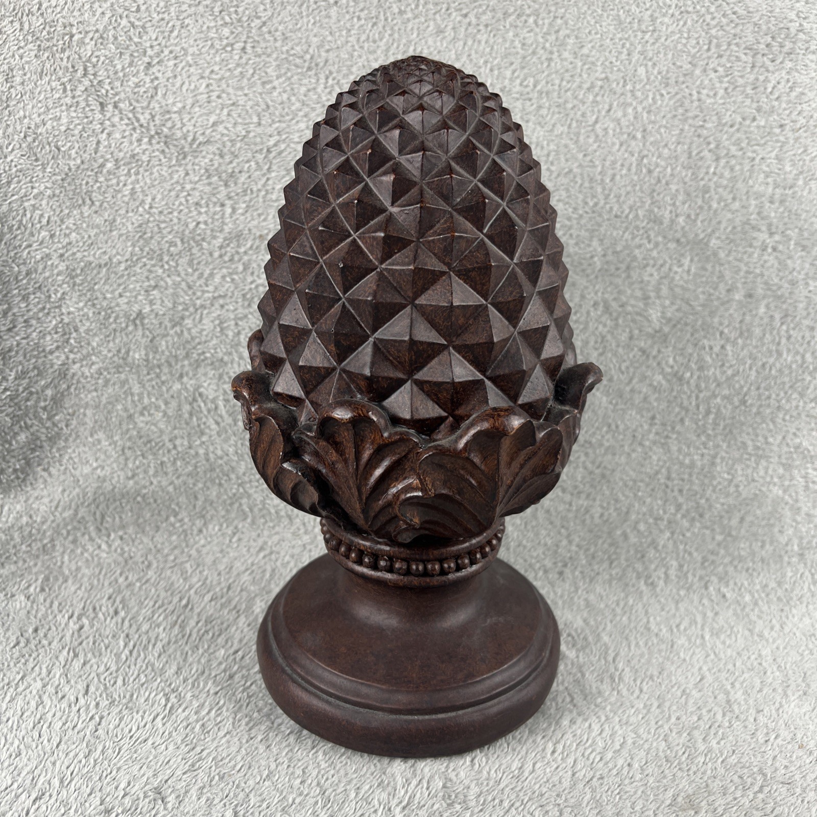 Decorative Pineapple Finial Detailed – Read Description