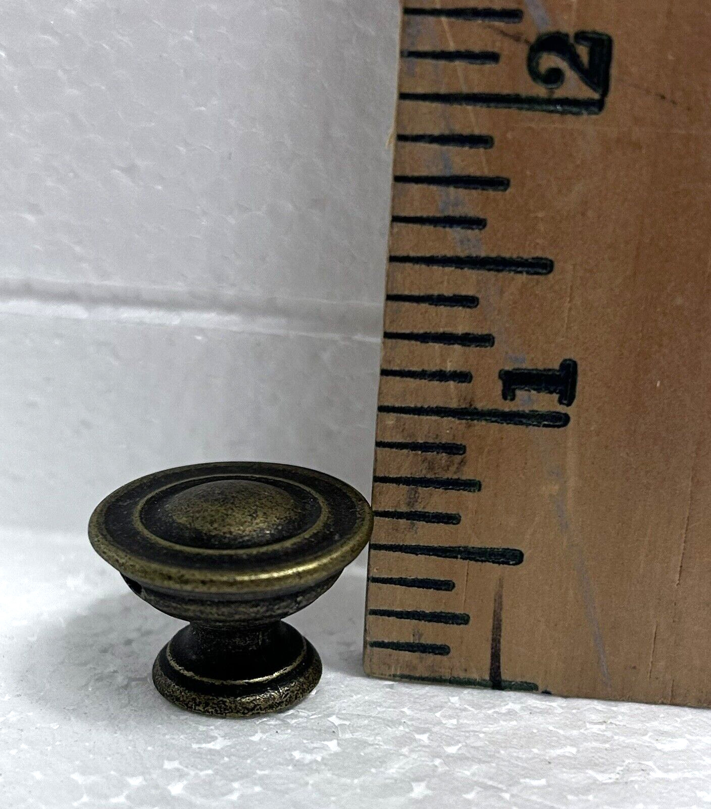 SET (10) ART DECO DRESSER PULLS KNOBS HANDLES DRAWER CABINET OIL RUBBED BRONZE