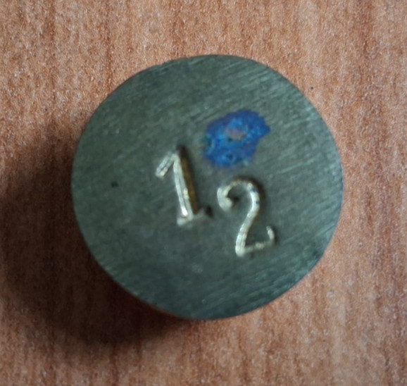 Apothecary Miners Assay Weights Vtg Nested Bronze Brass Set of 6 Hinged Lid 1 lb
