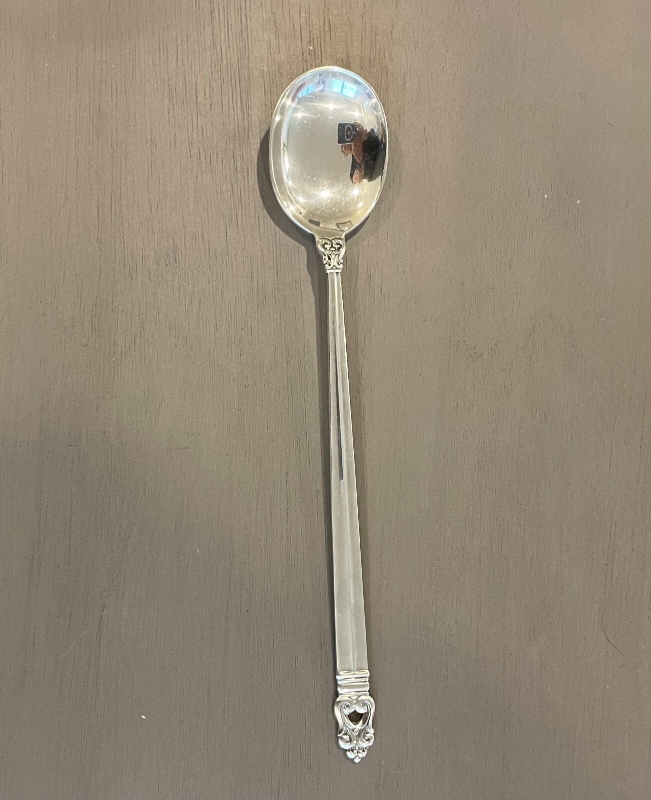 Royal Danish by International Sterling, Chocolate Muddler Spoon, 7.25 inches