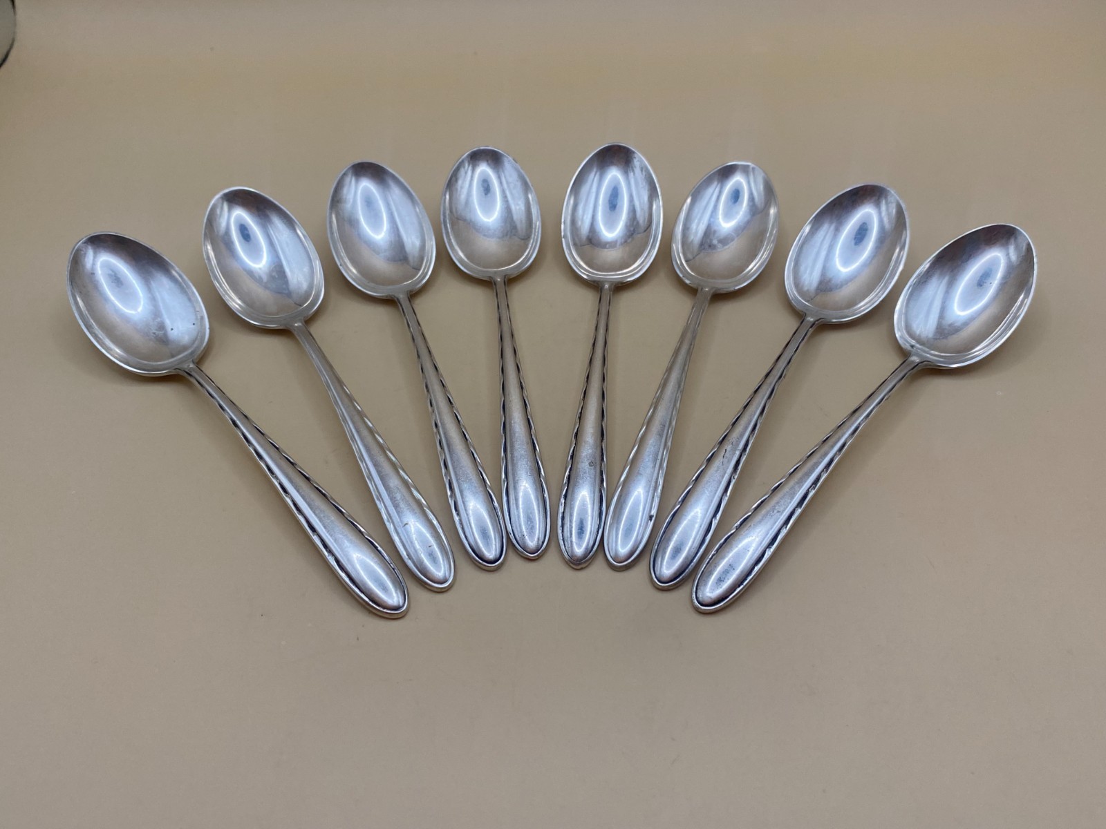 Sterling silverware Towle Silver Flutes 41 pcs. 8 place setting