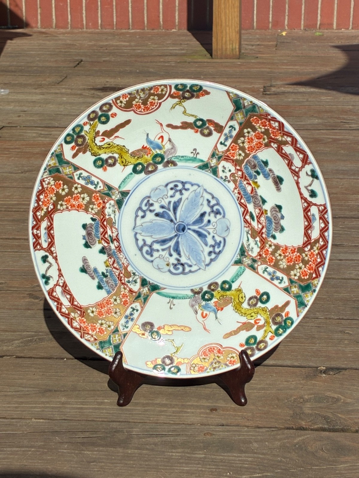 jAPANESE IMARI CHARGER, EDO – MEIJI.