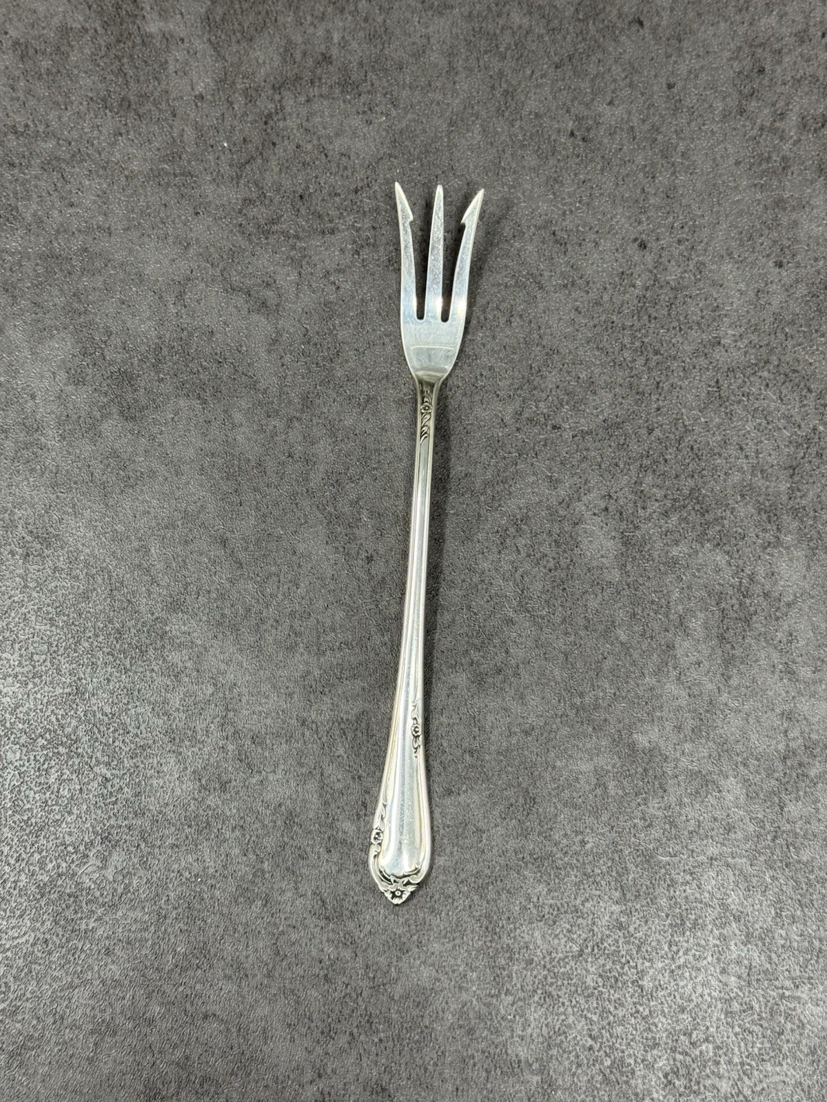 Reed & Barton Dancing Flowers Cocktail Fork