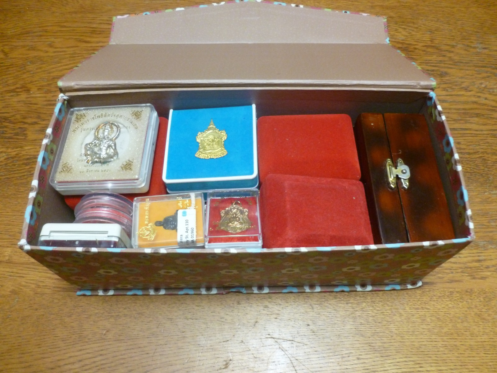 Lot of 68 Thai Buddhist Amulets – Mixed Temples – Various Materials