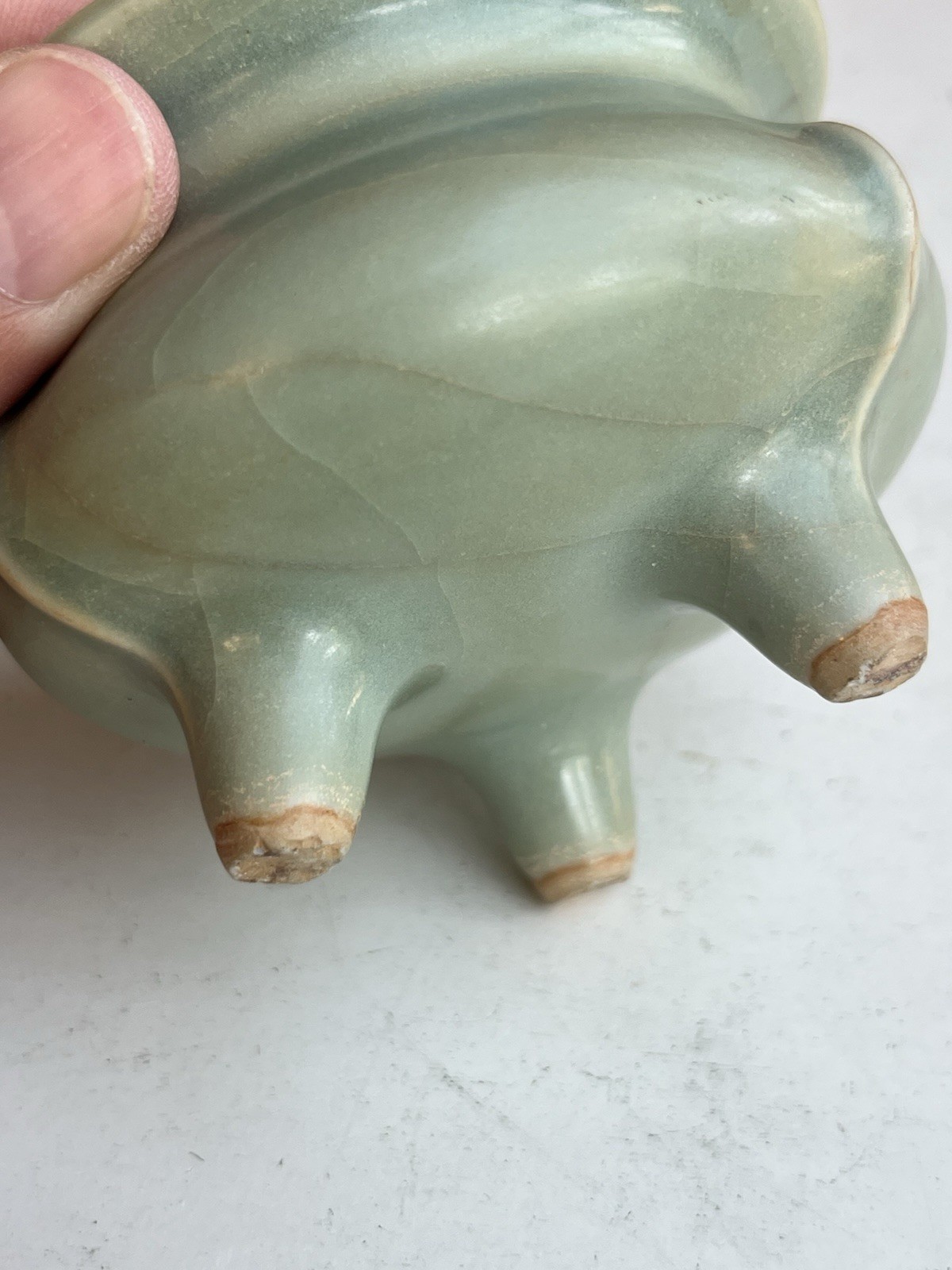 Vintage Chinese Celadon Bowl