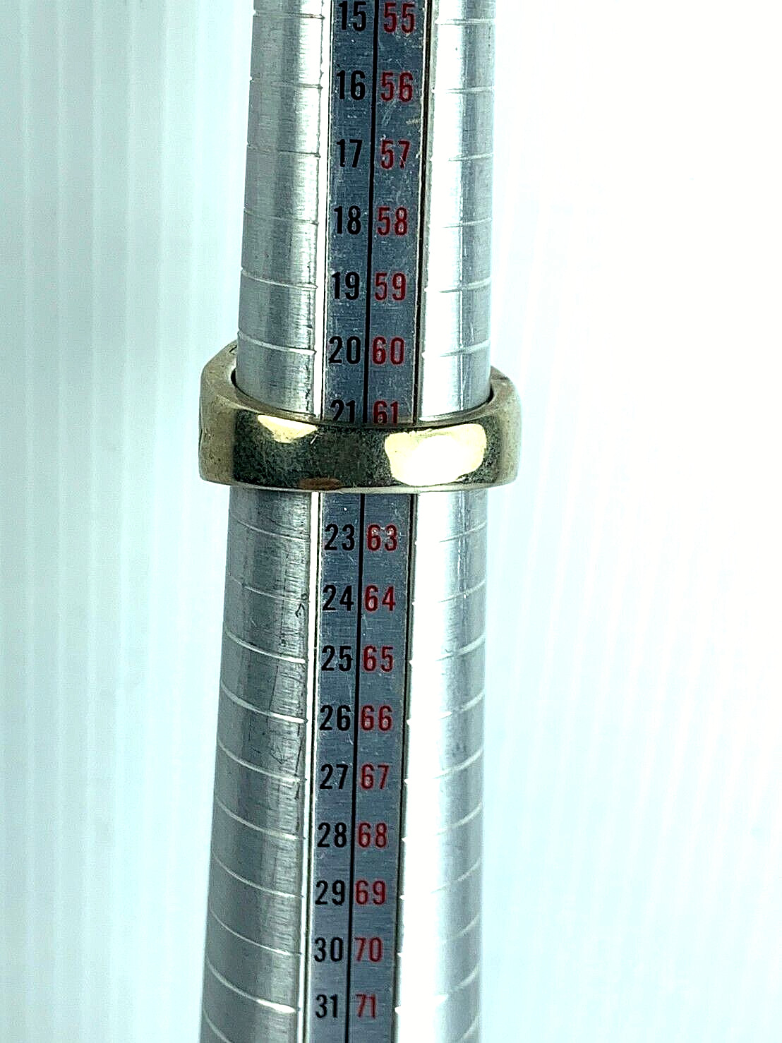 SIZE 10.5 US. REAL B. E. 2524 ALPACA BUDDHA NANG KWAK LP RUAY RING THAI AMULET