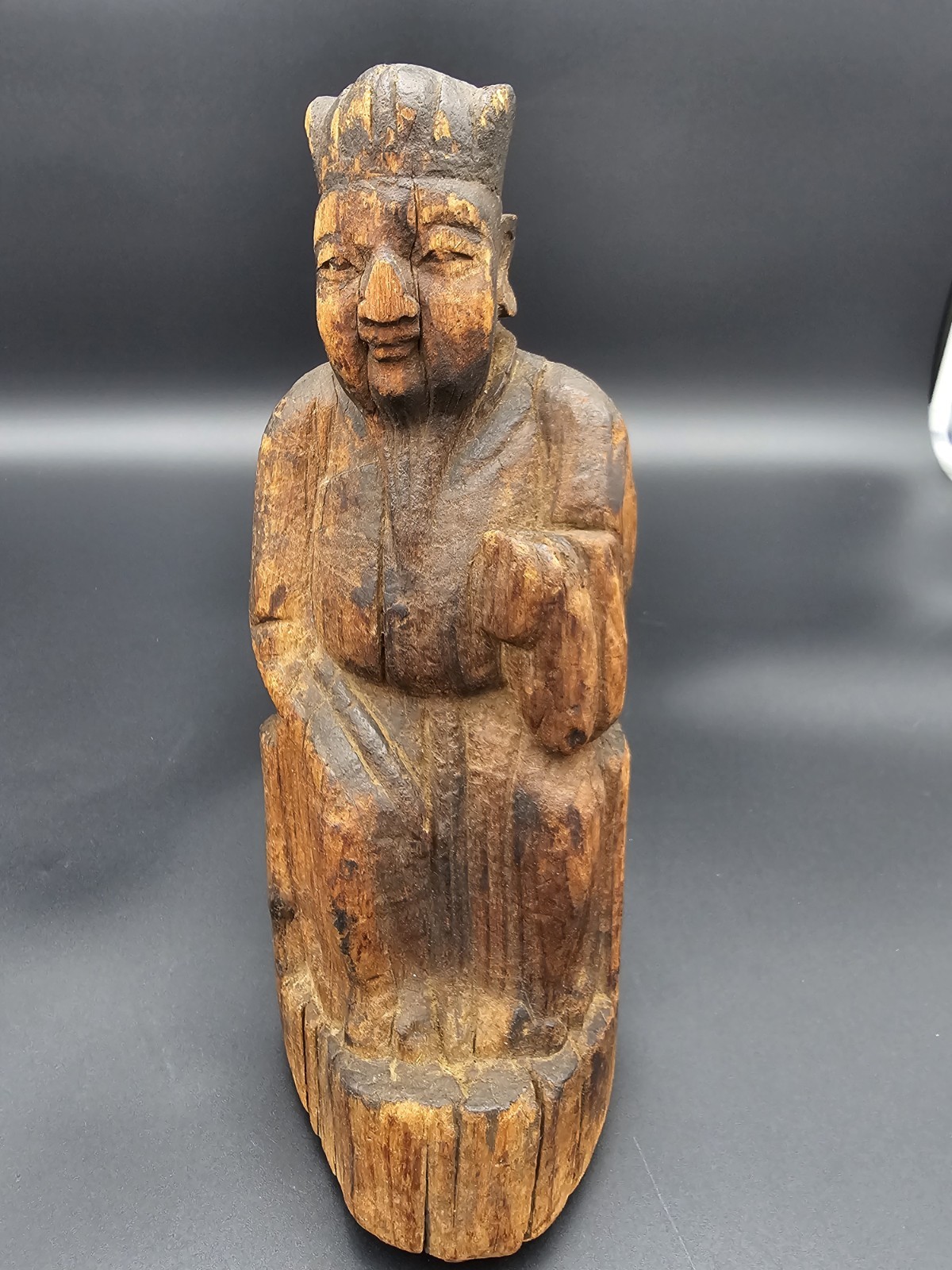Qing Dynasty Votive Figure – wooden carved