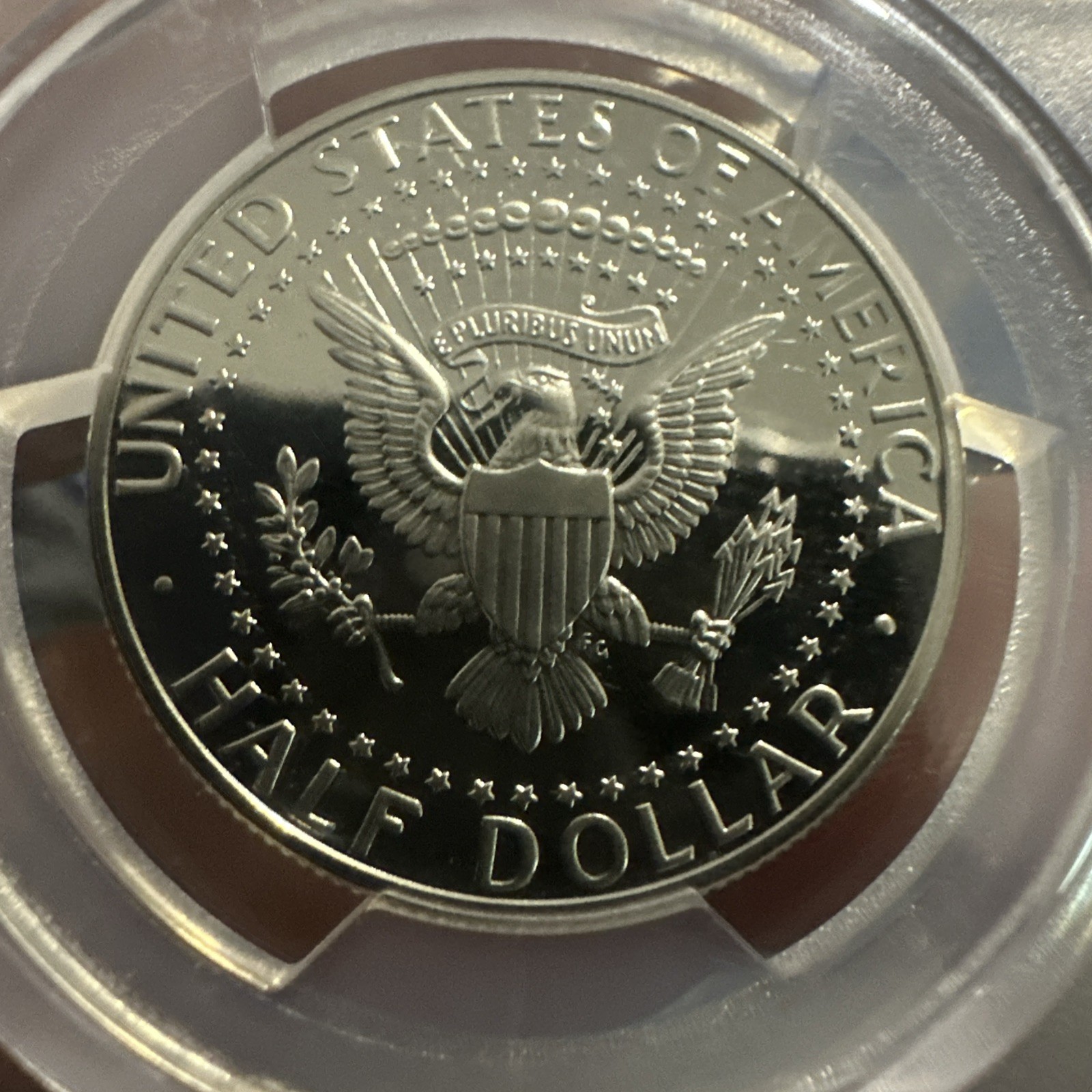1989-S Kennedy Half Dollar, PR69 Dcam Highly Collectible