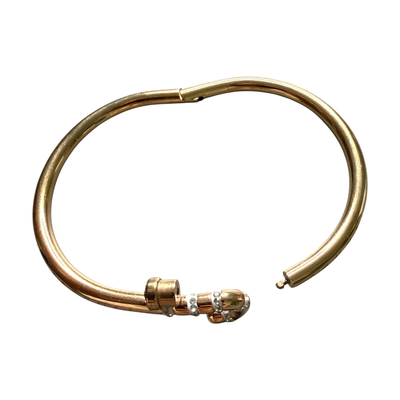 Magic Staff Bangle (Rose Gold), Infinite Wealth, LP Maha Sila, Luck
