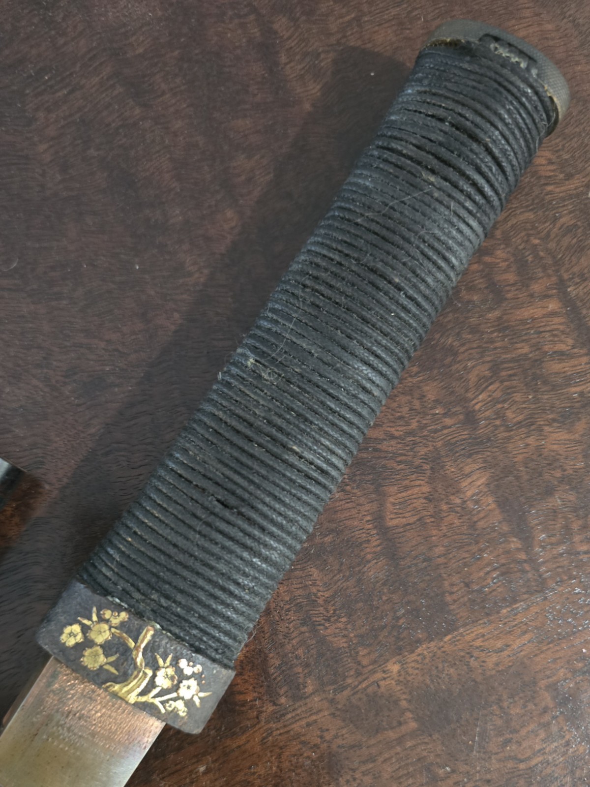 Original 17th or 18th Century Japanese Samurai Sword w/ Nice Saya or Scabbard