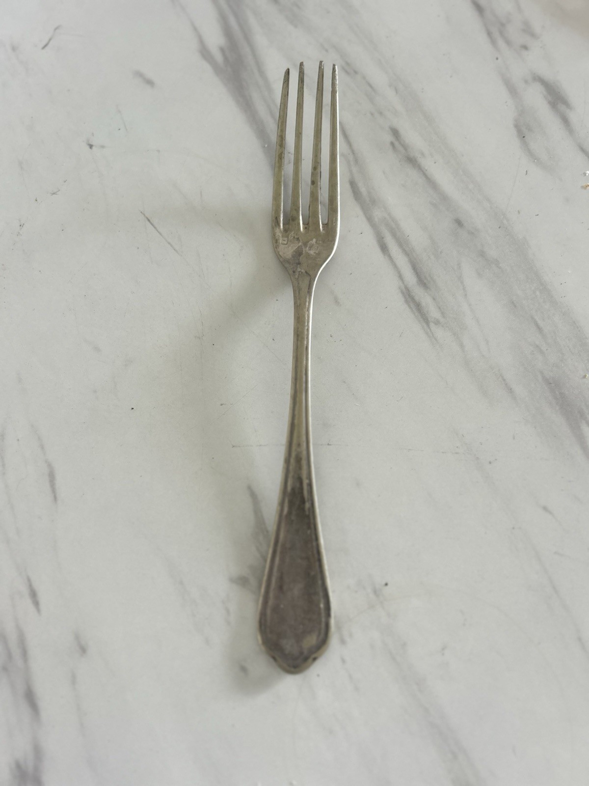 Christofle Hotel Collection Dinner Fork Silverplated France Albi 8 1/4 Inches