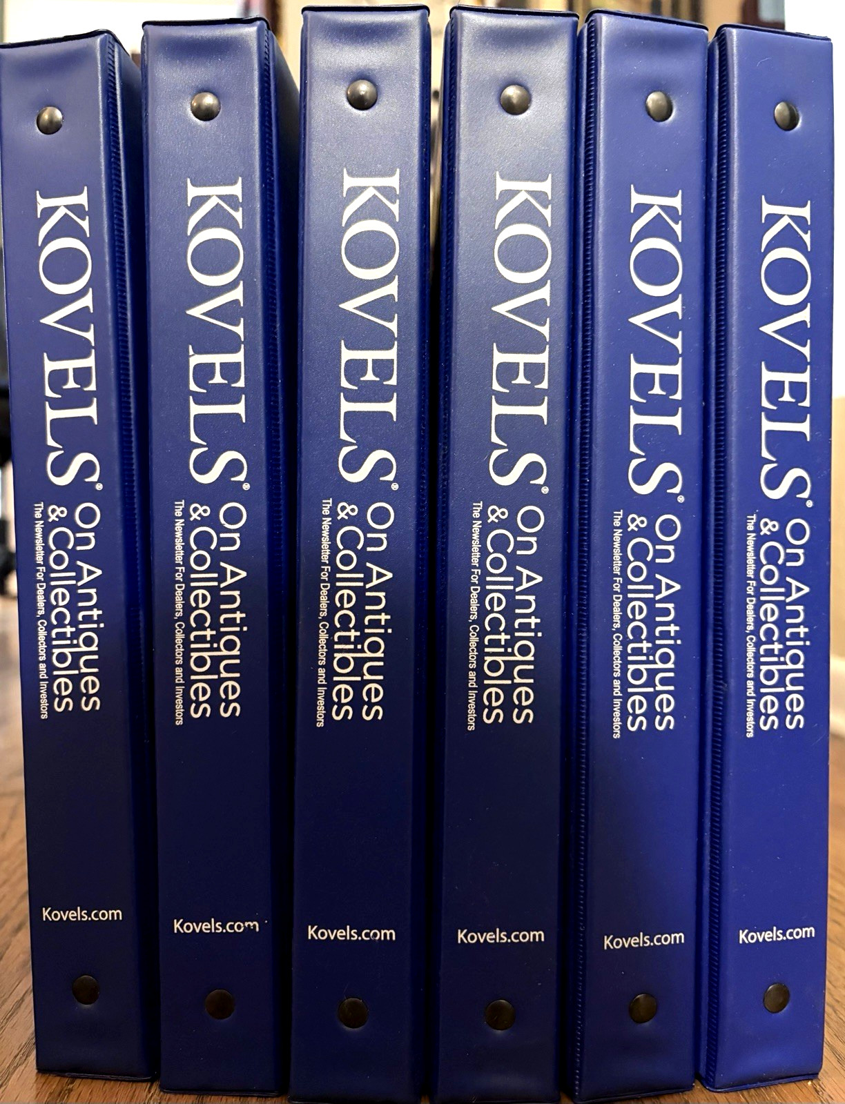 HUGE Lot of 6 Binders Kovels on Antiques and Collectibles Newsletters