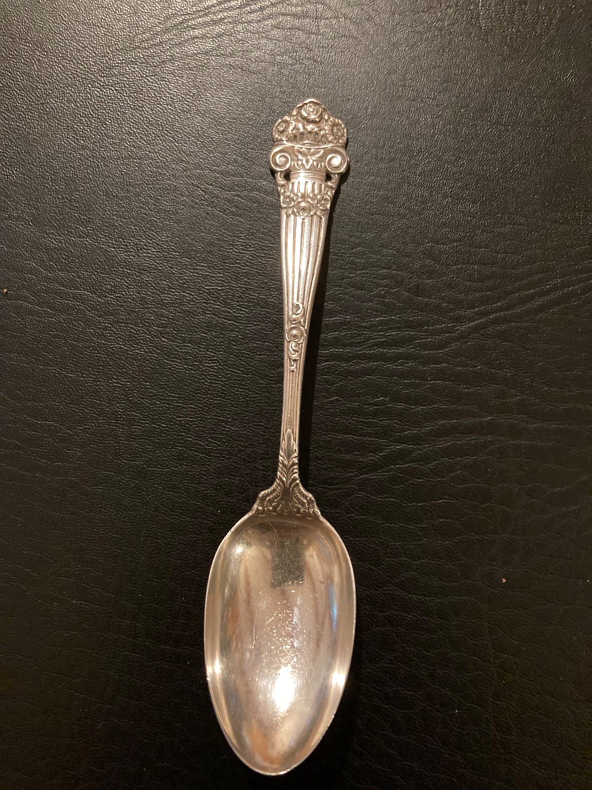 Georgian by Towle Sterling Silver individual Teaspoon 5 5/8″ Antique 1898 pat.