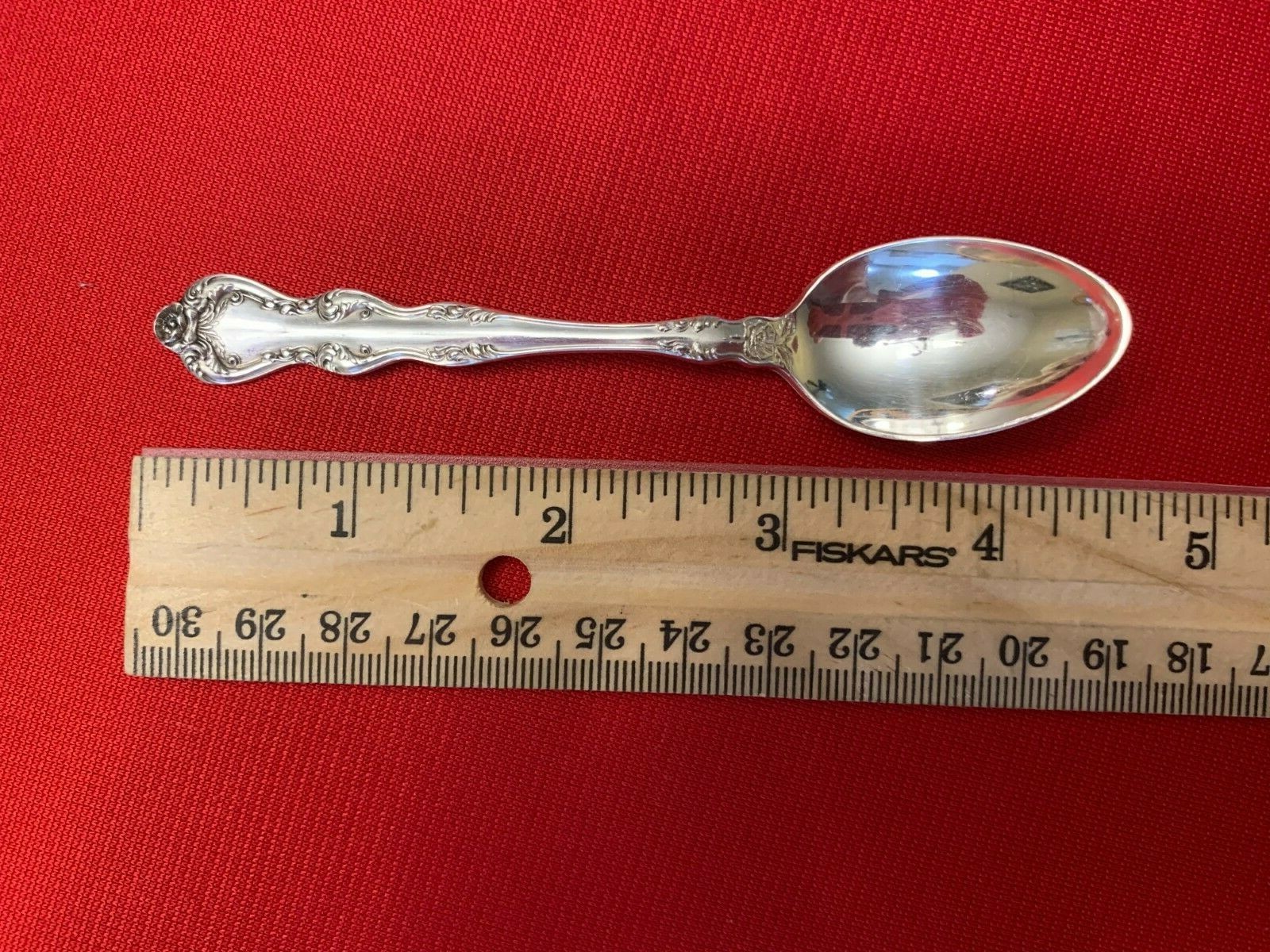 ORIENT VENICE Holmes & Edwards Silverplate Set of 2 DEMITASSE SPOONS 1904