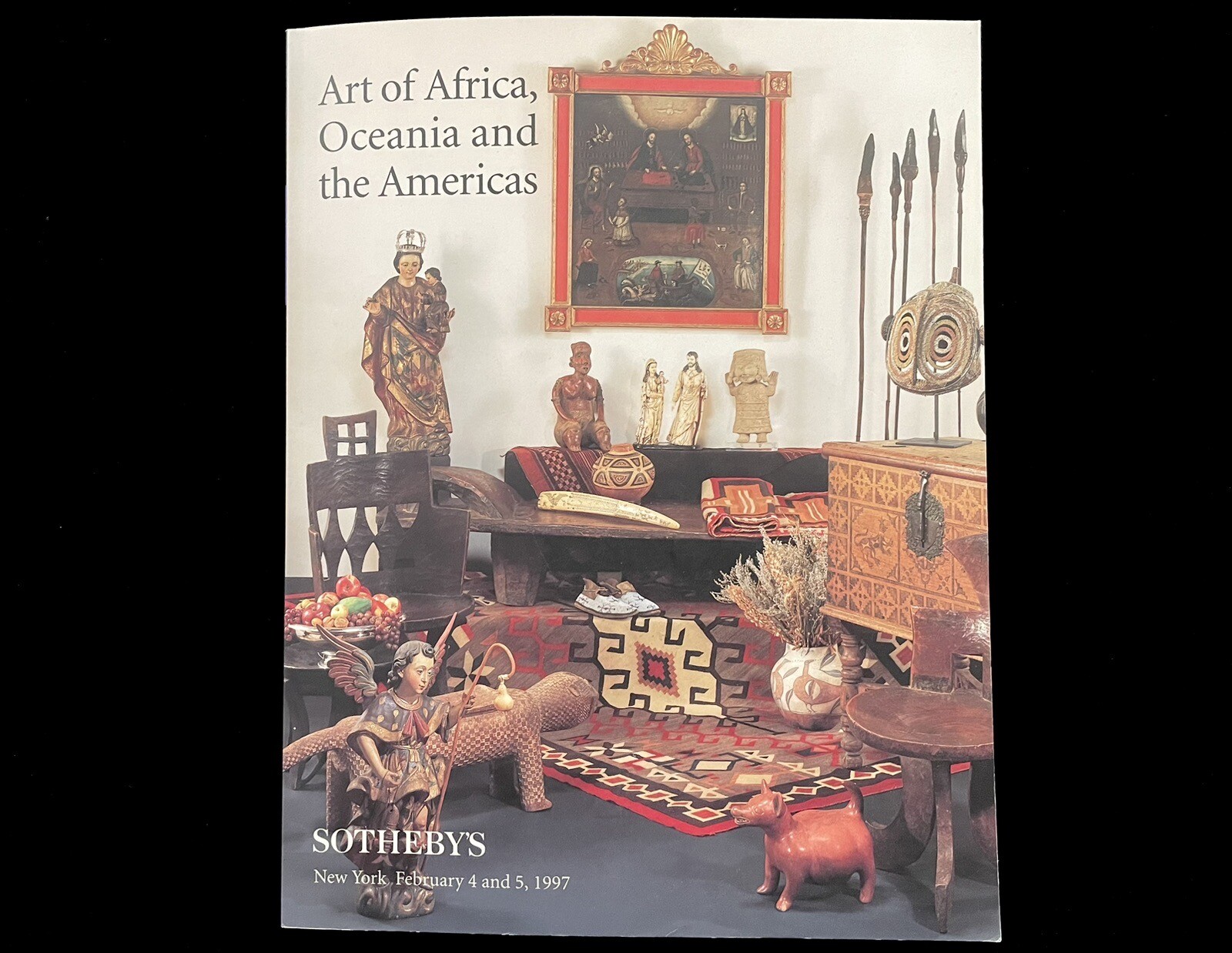 SOTHEBY’S ART OF AFRICA OCEANIA AND THE AMERICAS FEB 1997 TRIBAL ART MAYA HOPI