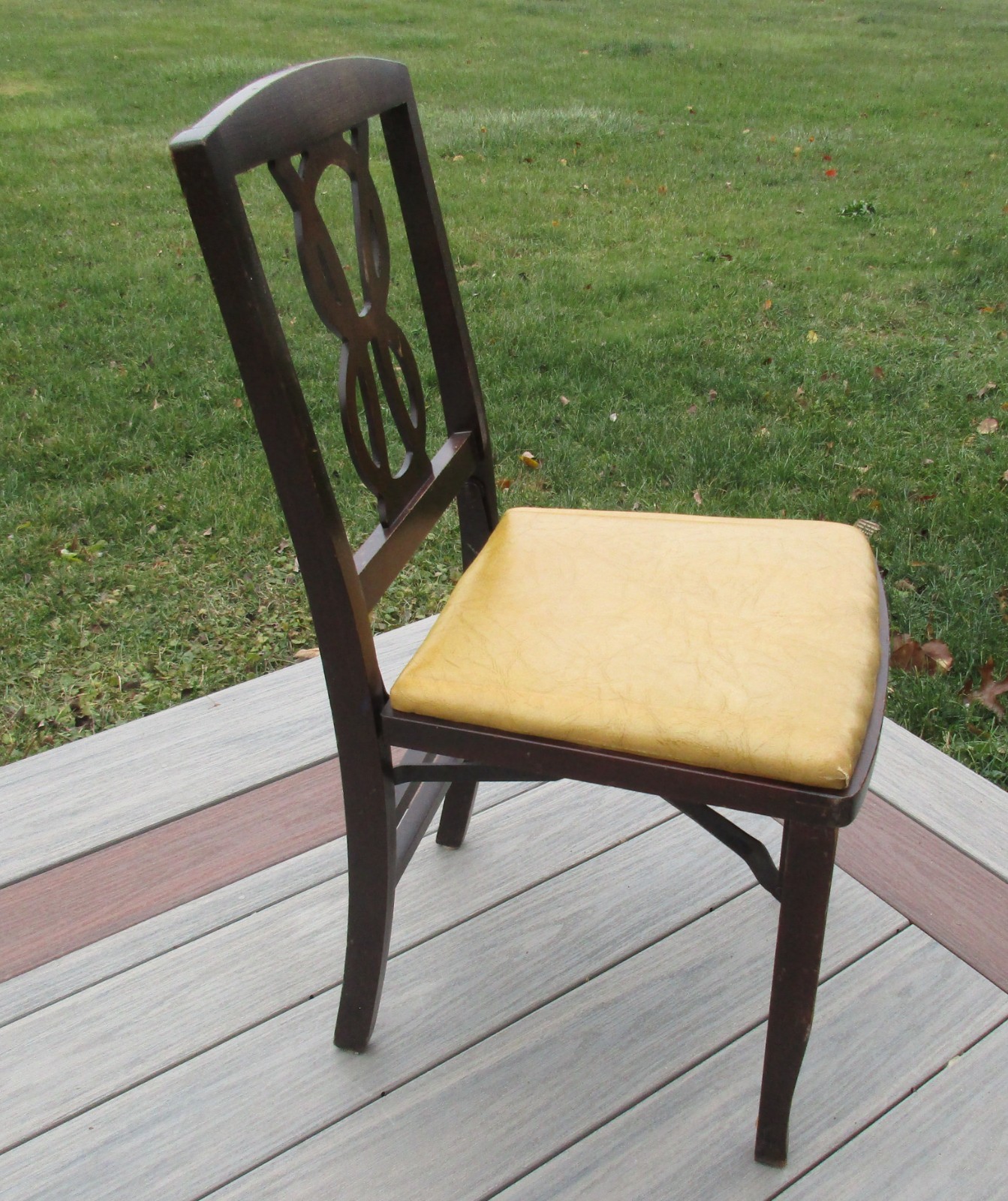 1930’s Louis Rastetter & Sons Solid Kumfort Solid Wood Folding Chair
