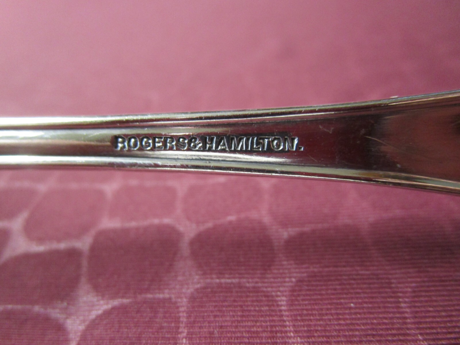 RAPHAEL Fish Serving Fork Gilded Tines ROCOCO Silverplate 1896 No Monogram gbr