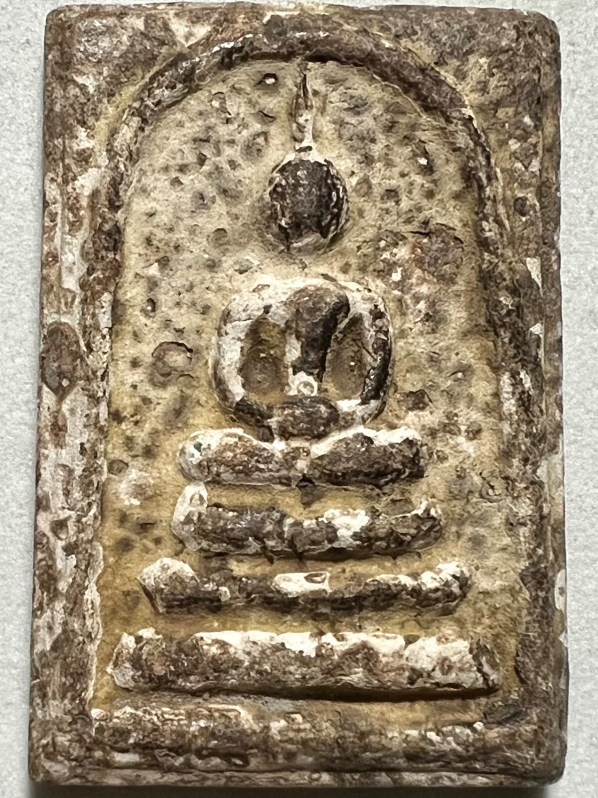 PHRA SOMDEJ LP RARE OLD THAI BUDDHA AMULET PENDANT MAGIC ANCIENT IDOL#334