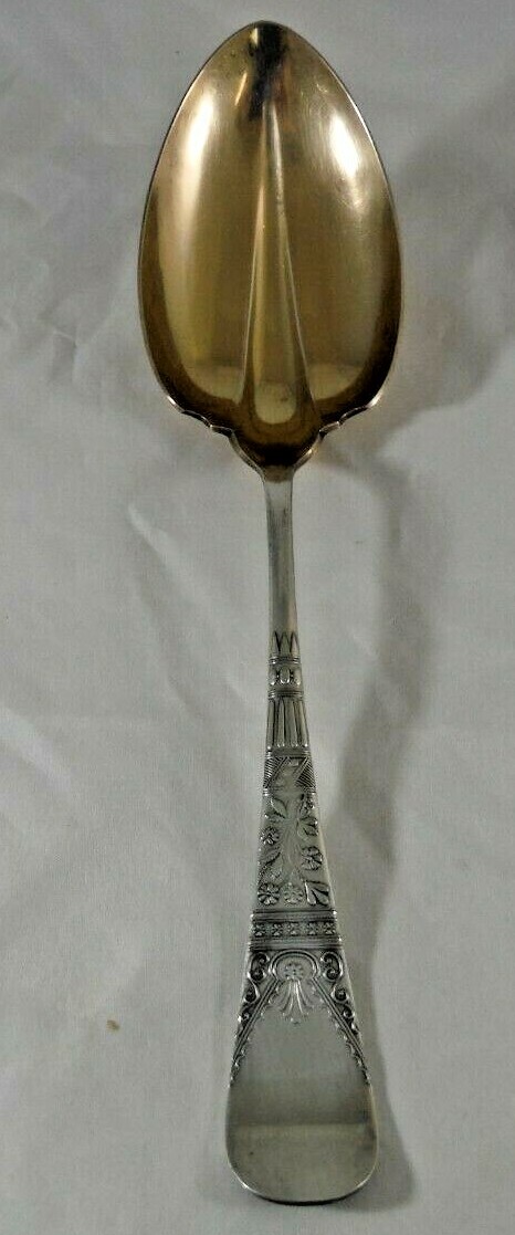 1847 Rogers: Lorne 1878: Silver-Plate Serving Spoon Gold Wash International