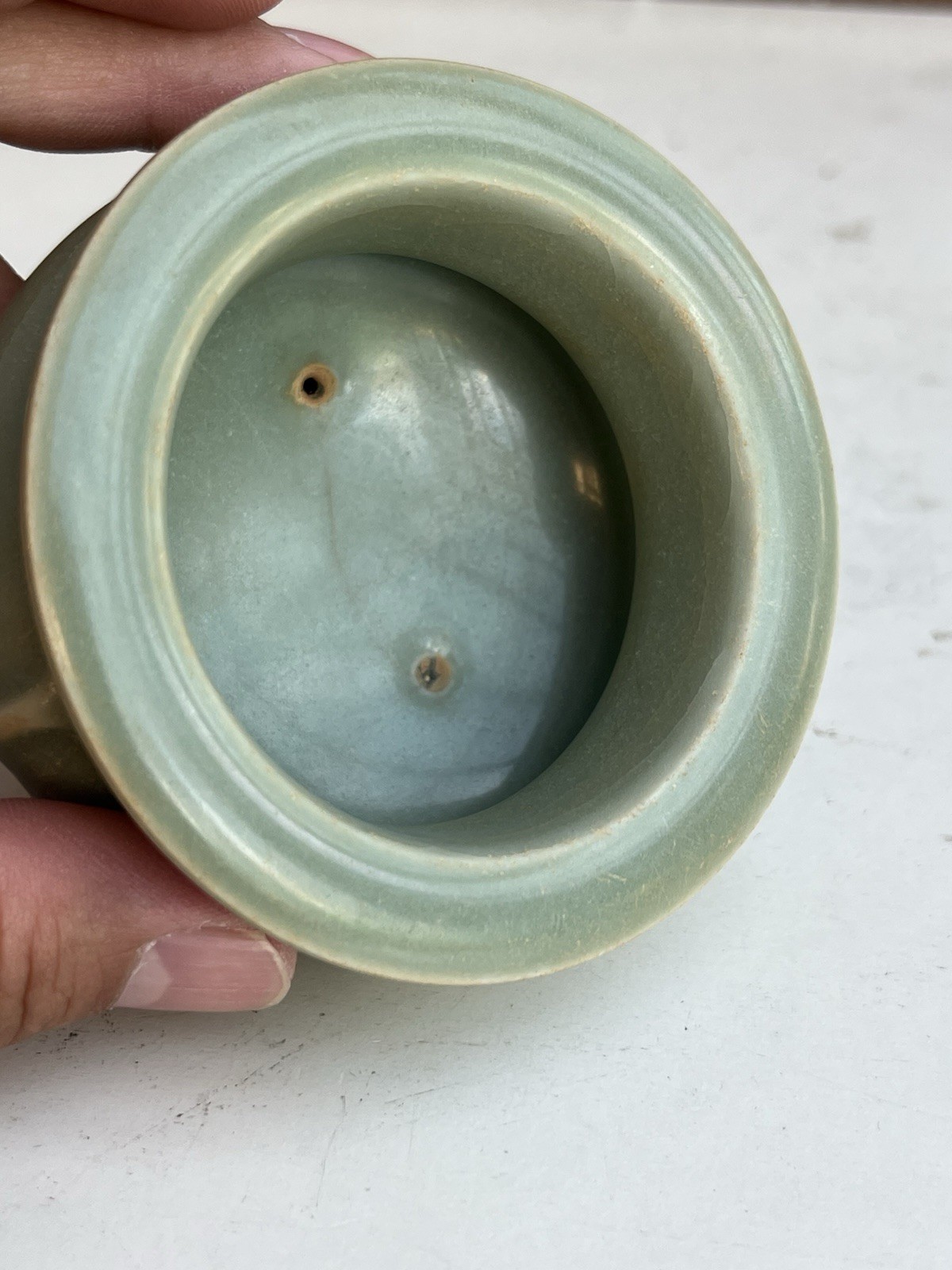 Vintage Chinese Celadon Bowl