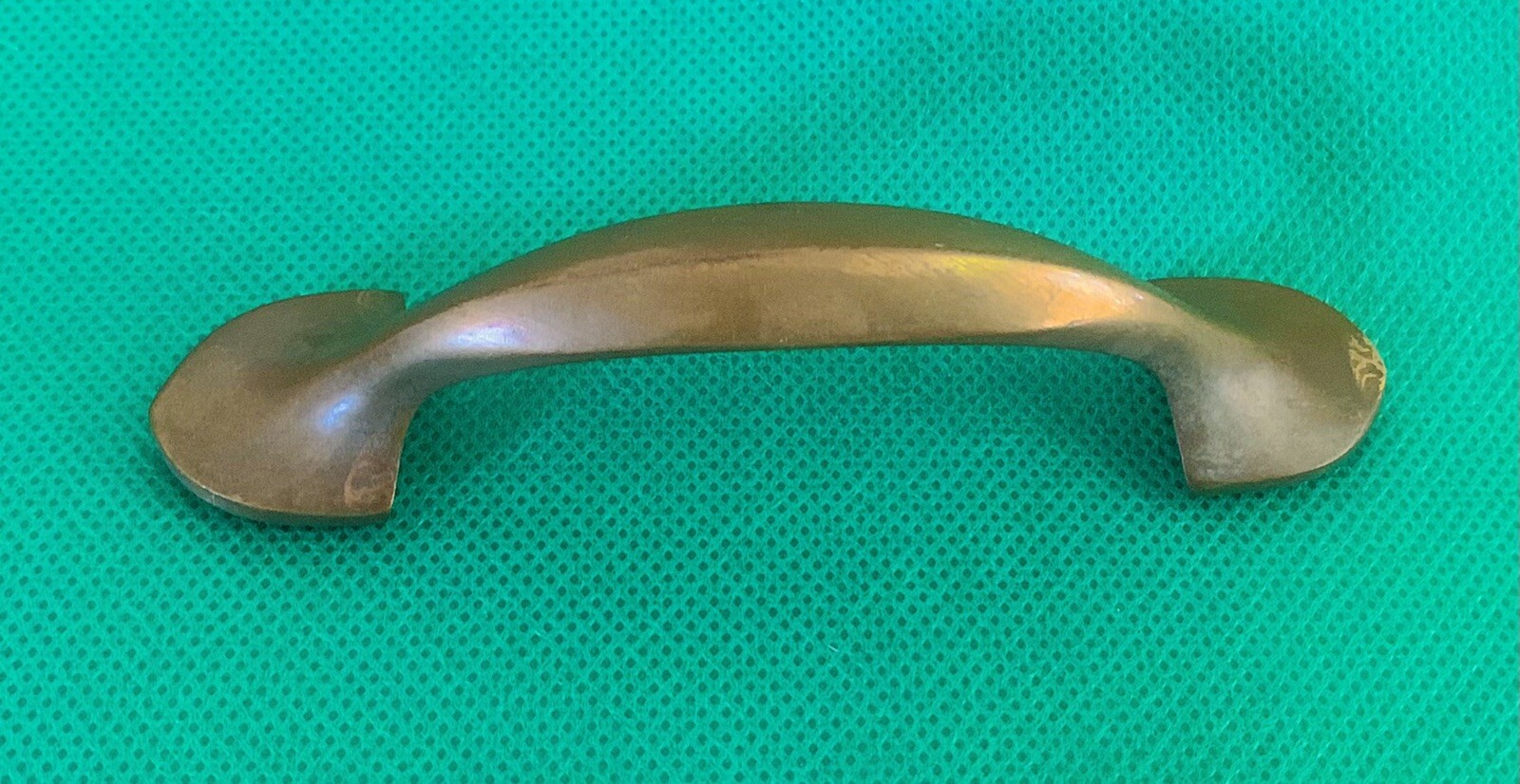 antique hardware drawer pull 3.5”centers brass art deco arts & crafts mission