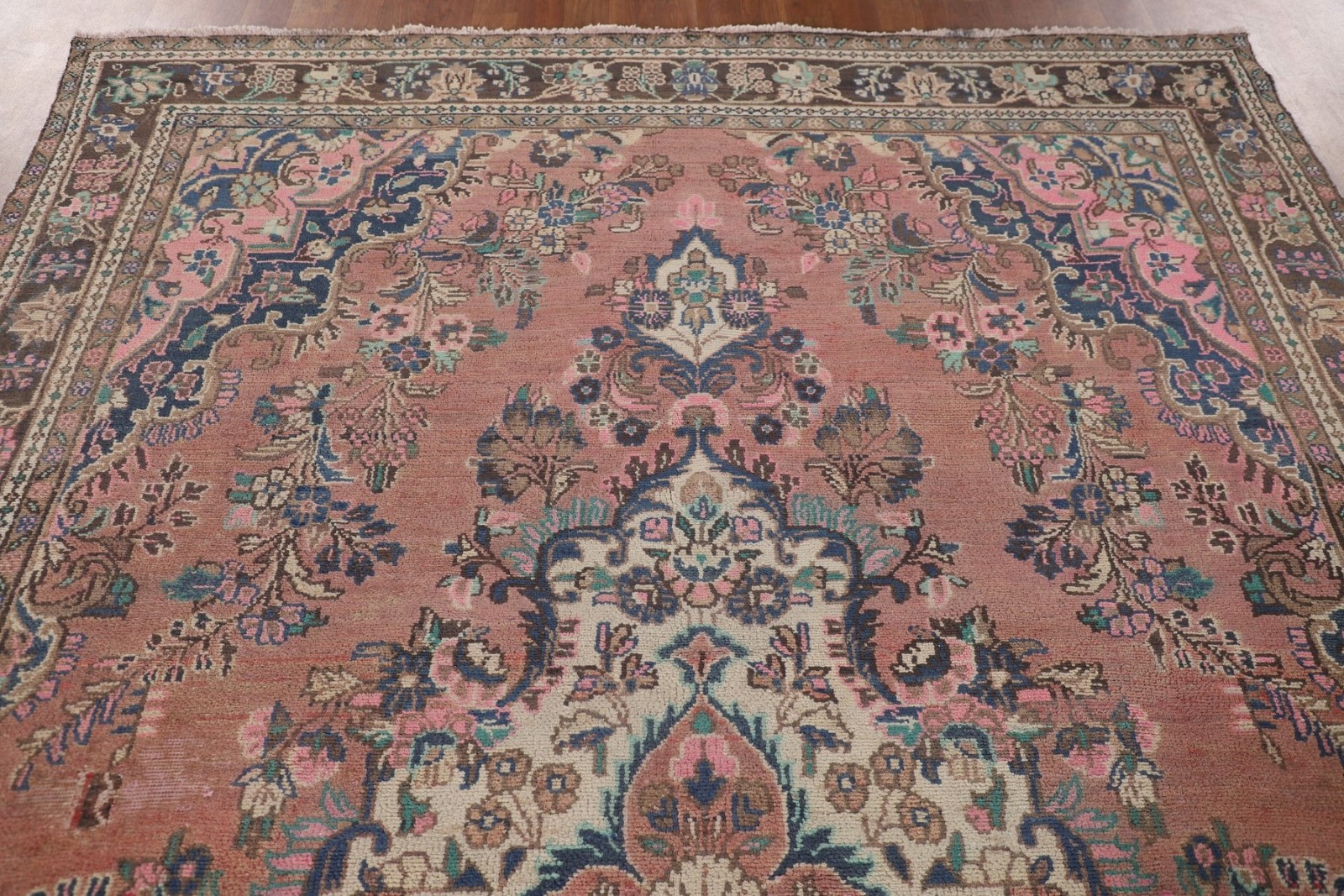 Vintage Living Room Area Rug 7×10 Medallion Traditional Handmade Classic Carpet