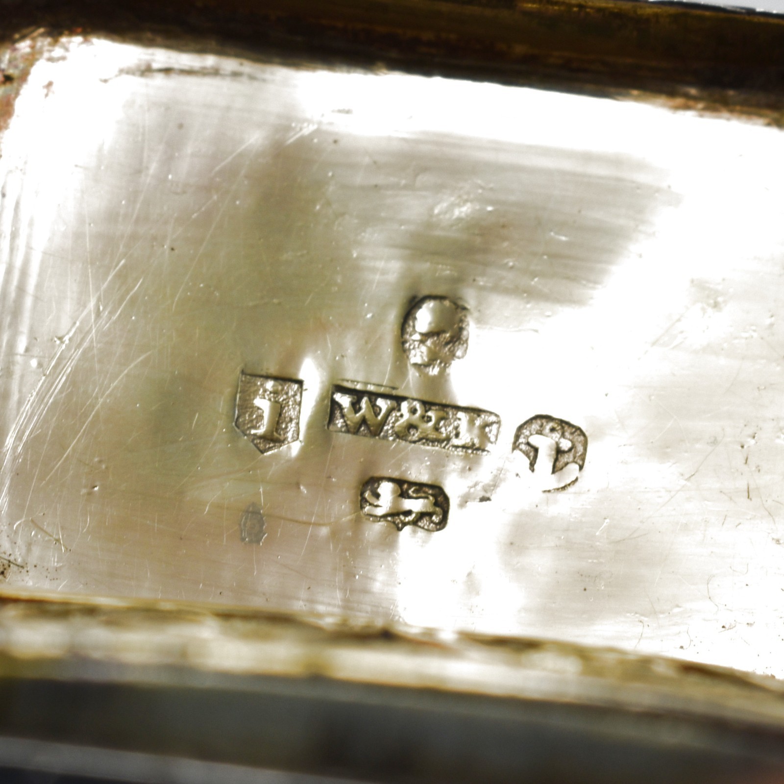 Antique Solid Silver Vinaigrette Superb 1806 Heavy Wardell & Kempson 1806