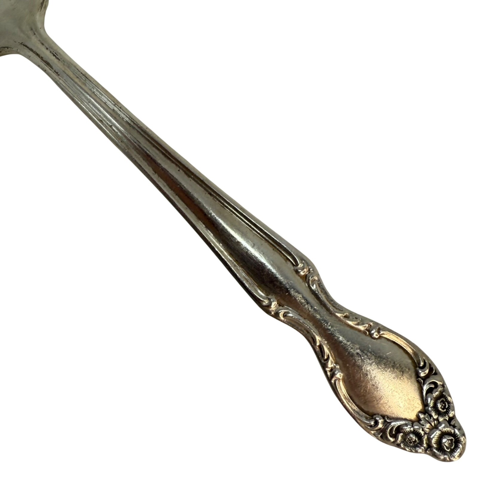 Vintage Lady Densmore Silverplate Cold Meat Serving Fork International Silver