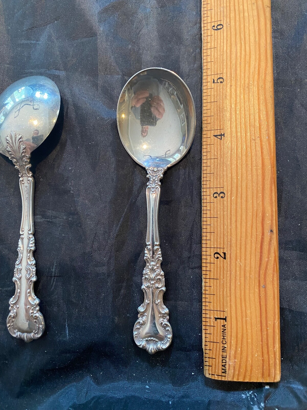 1 International Avalon Sterling Silver bouillon soup NOT MONOGRAMMED PRICE EACH