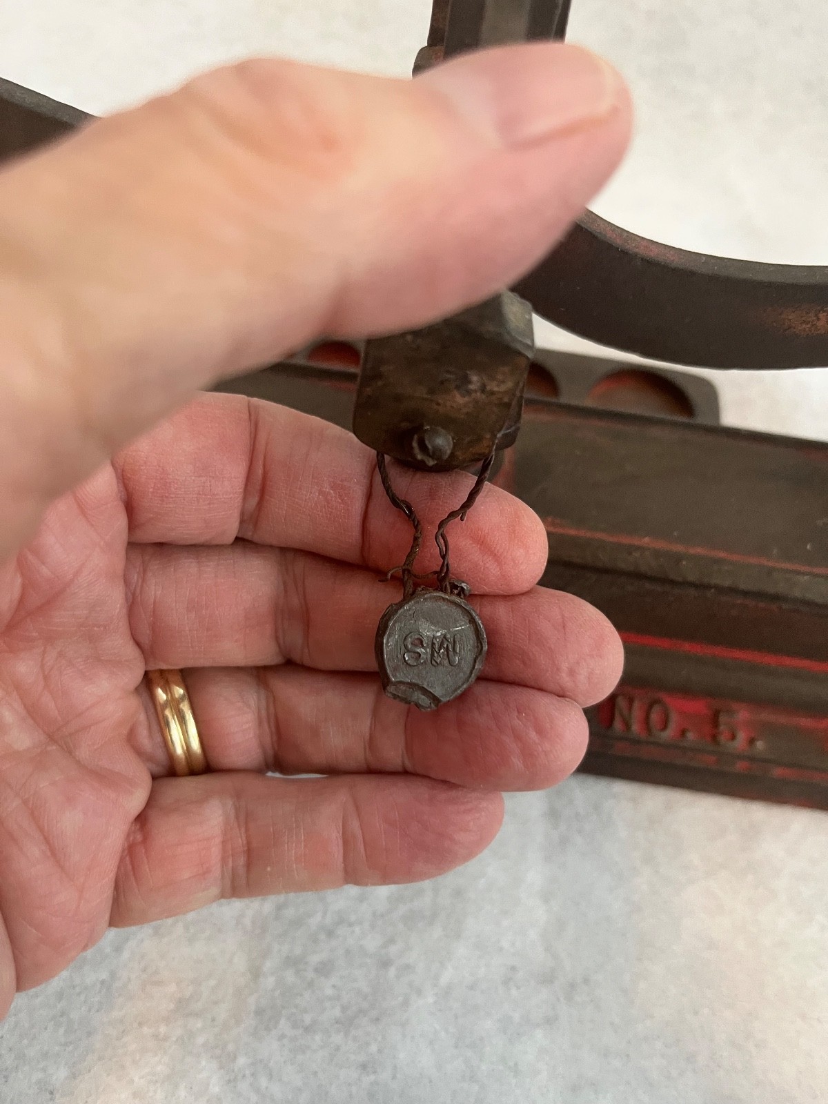 Vintage Henry Troemner Scale #5 GEM Philadelphia