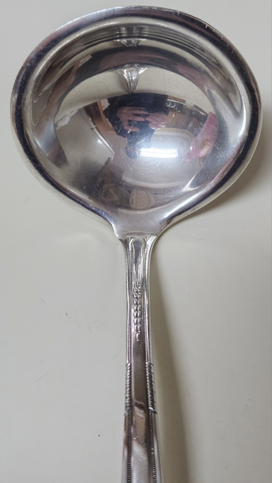 Holmes & Edwards Solid Ladle Spoon 6″ Silverplate Inlaid IS